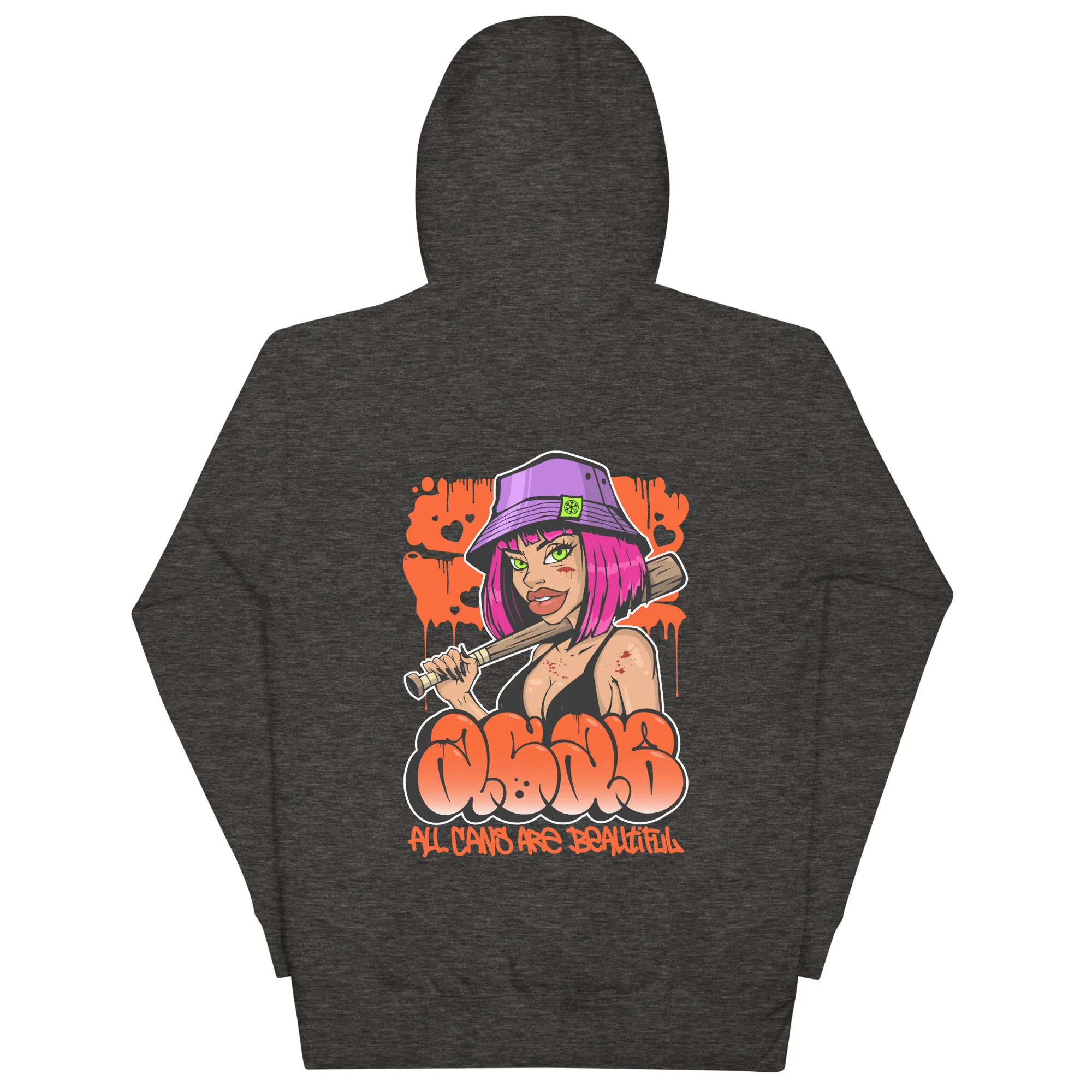 ACAB Girl Graffiti Hoodie - Image 22