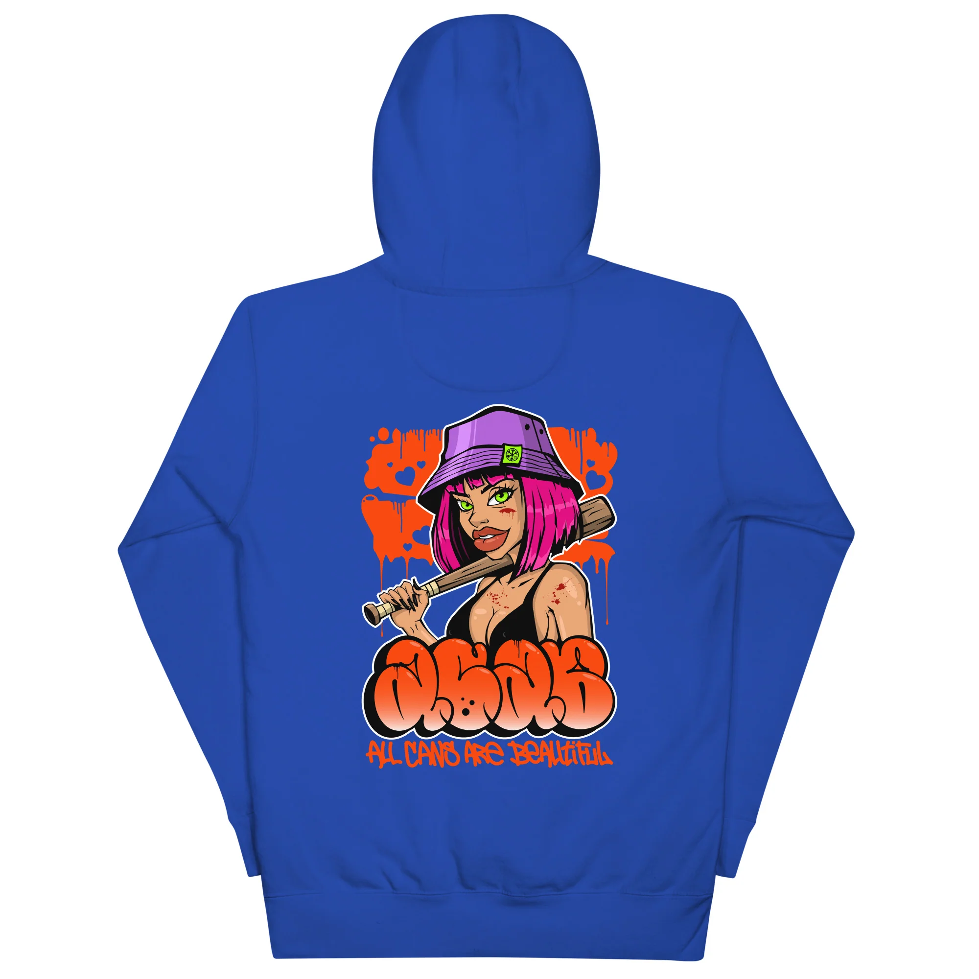 ACAB Girl Graffiti Hoodie - Image 29