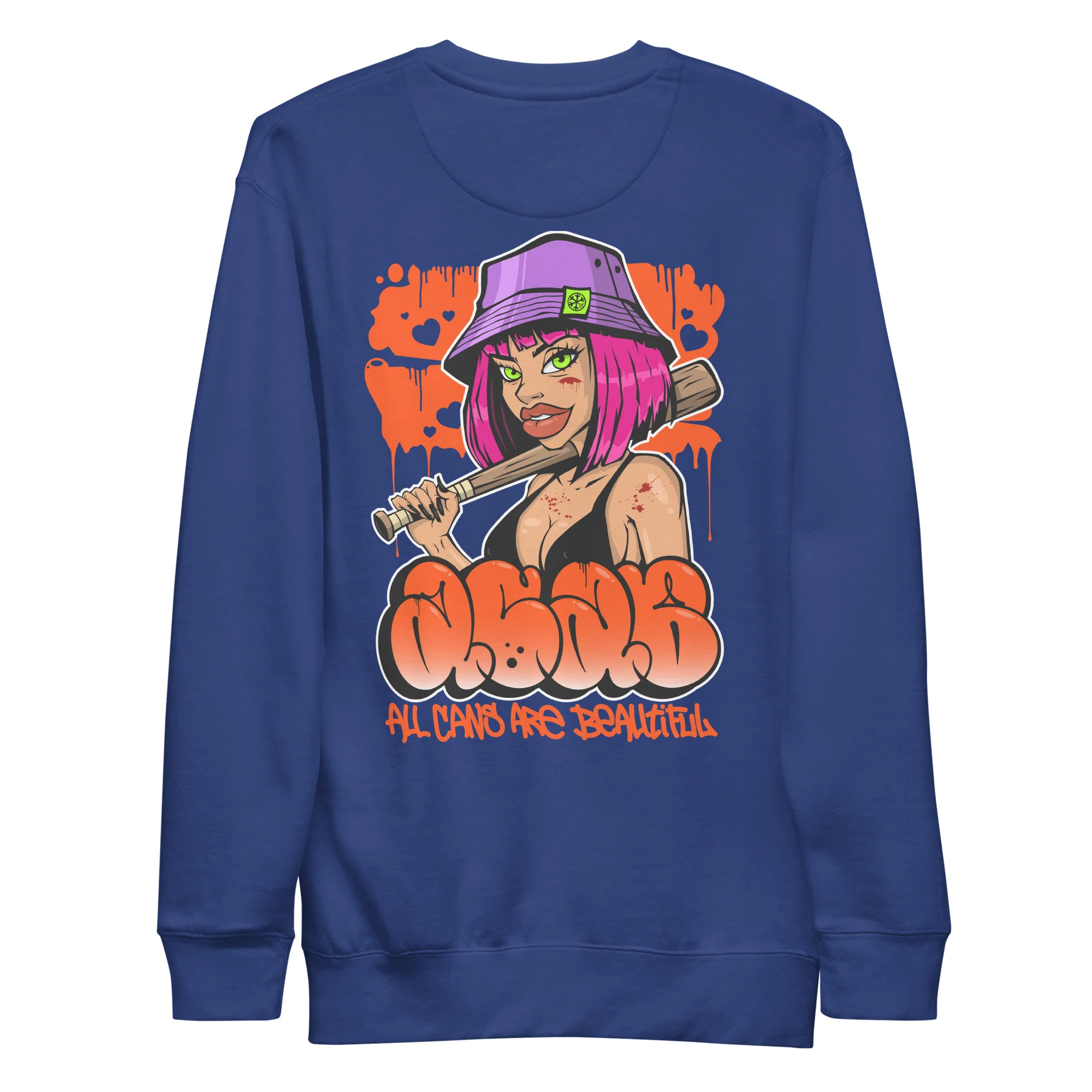 ACAB Girl Graffiti Sweatshirt - Image 22