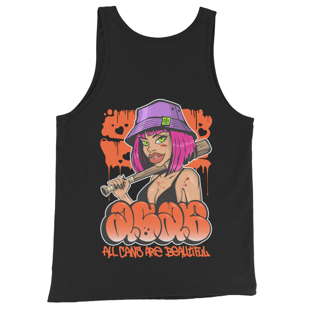 ACAB Girl Graffiti Tank Top