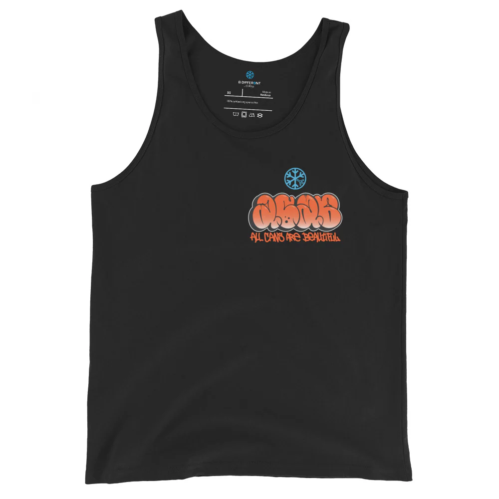 ACAB Girl Graffiti Tank Top - Image 2