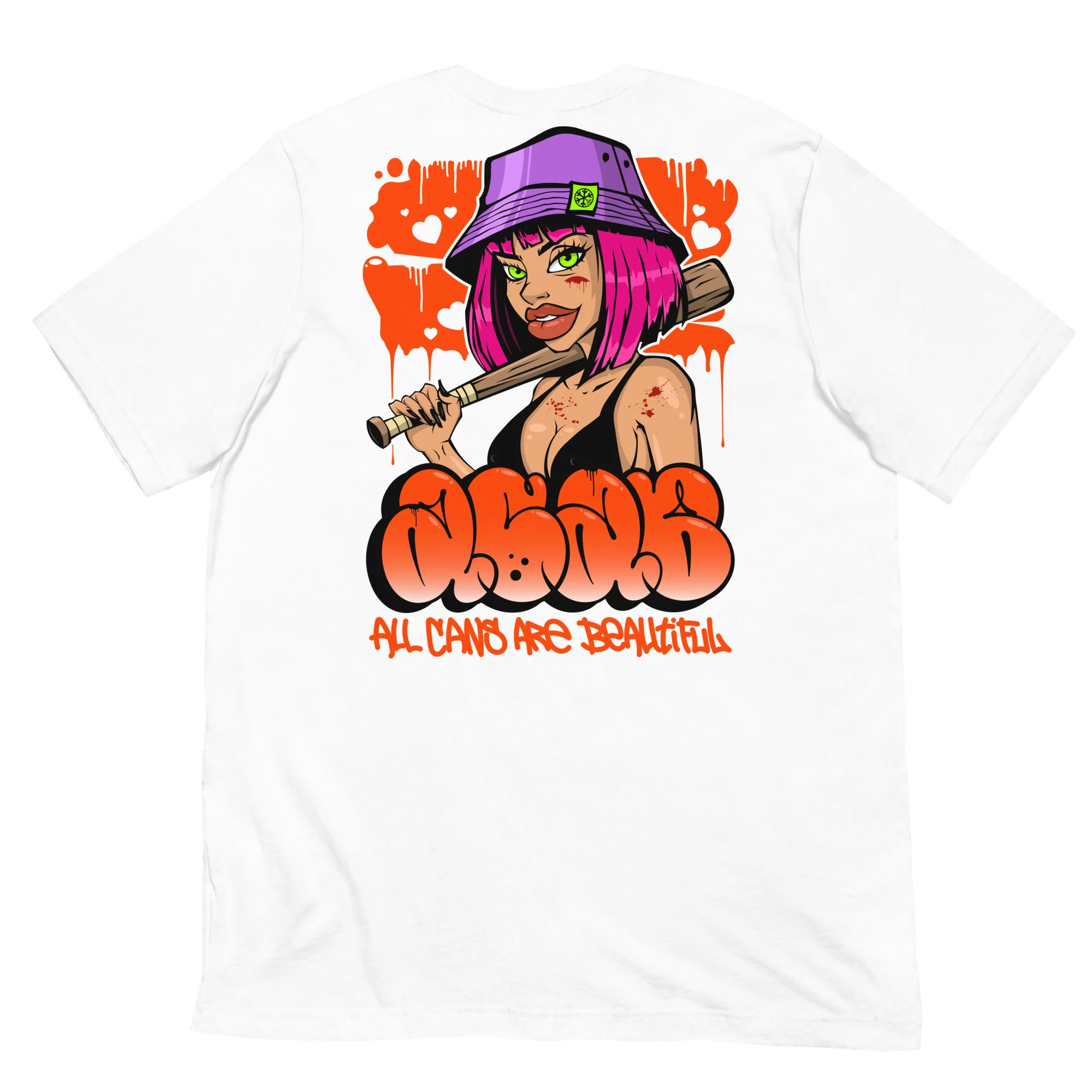 ACAB Girl Graffiti Tee