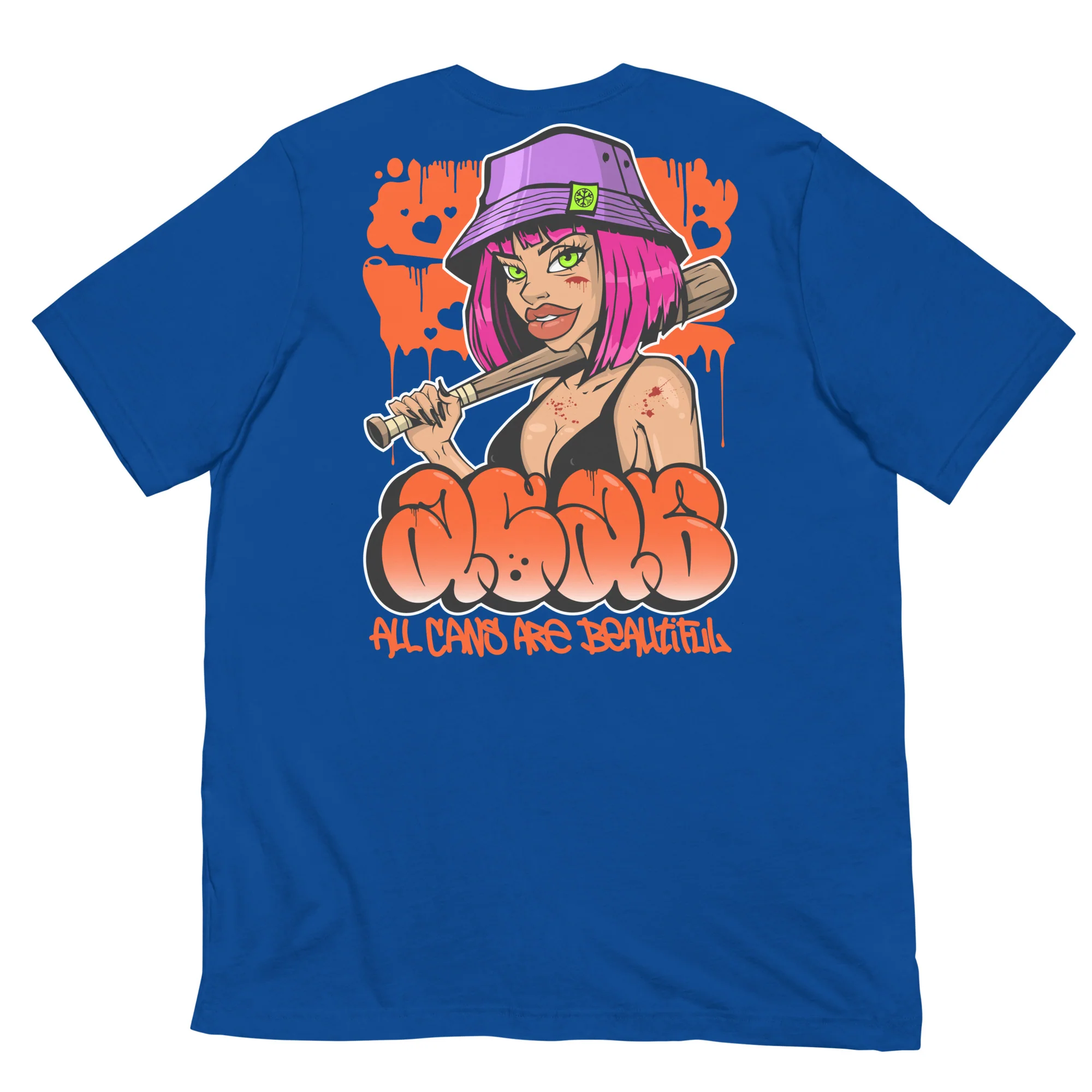 ACAB Girl Graffiti Tee - Image 22