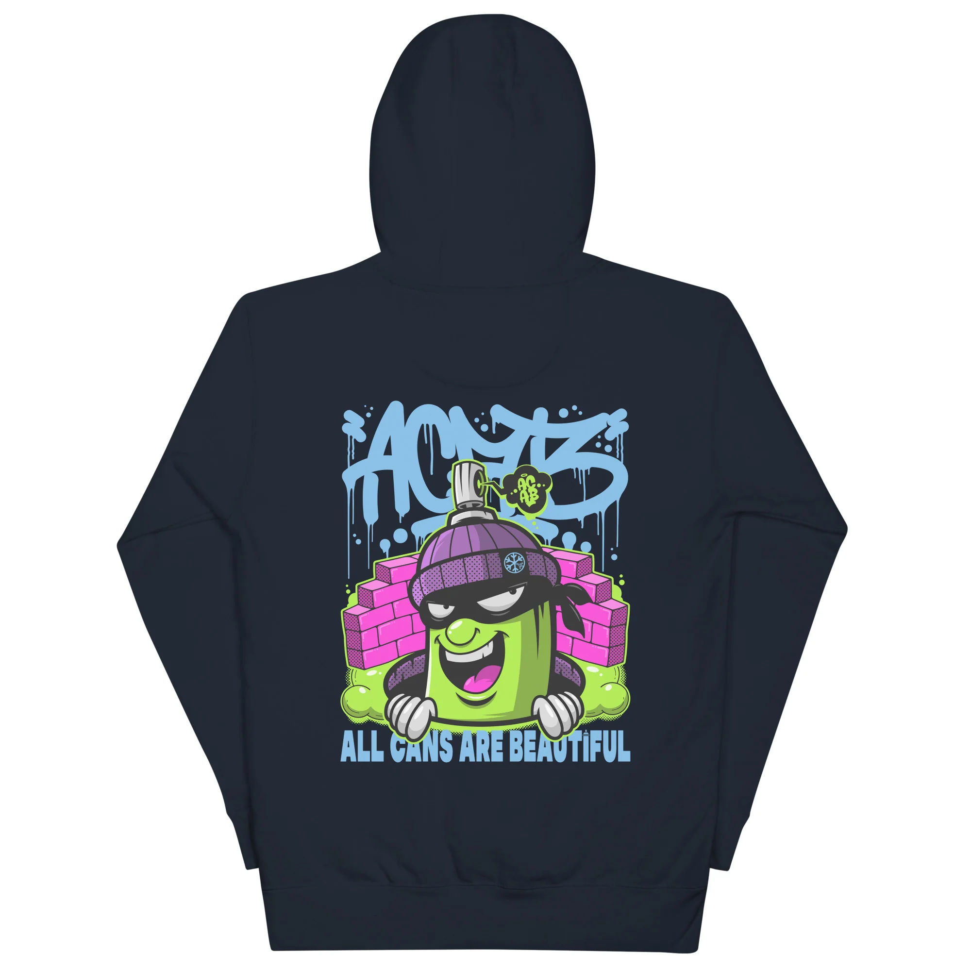 ACAB Graffiti Character Hoodie - Image 15