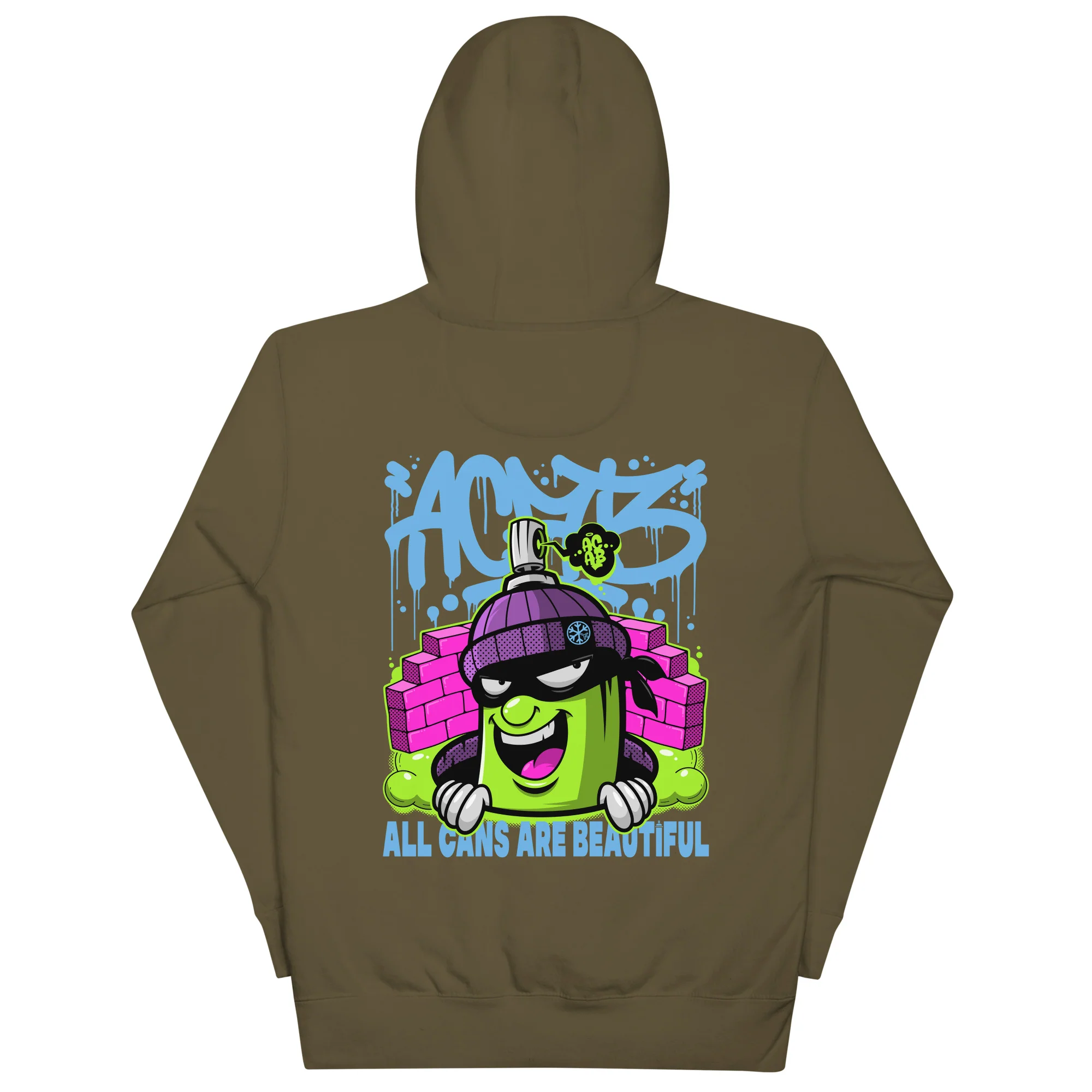ACAB Graffiti Character Hoodie - Image 22