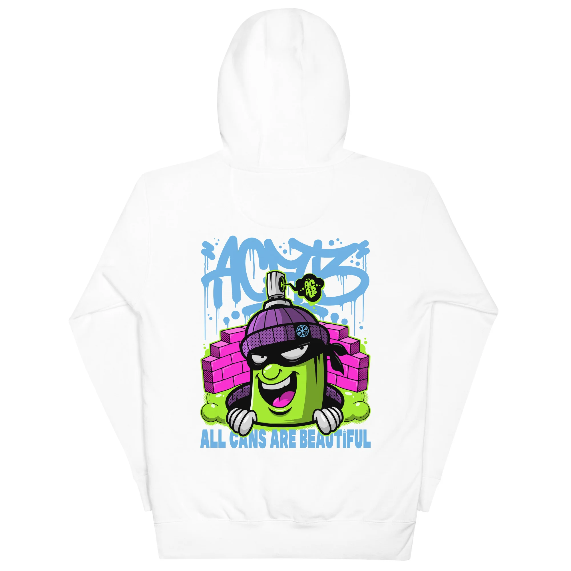 ACAB Graffiti Character Hoodie - Image 36
