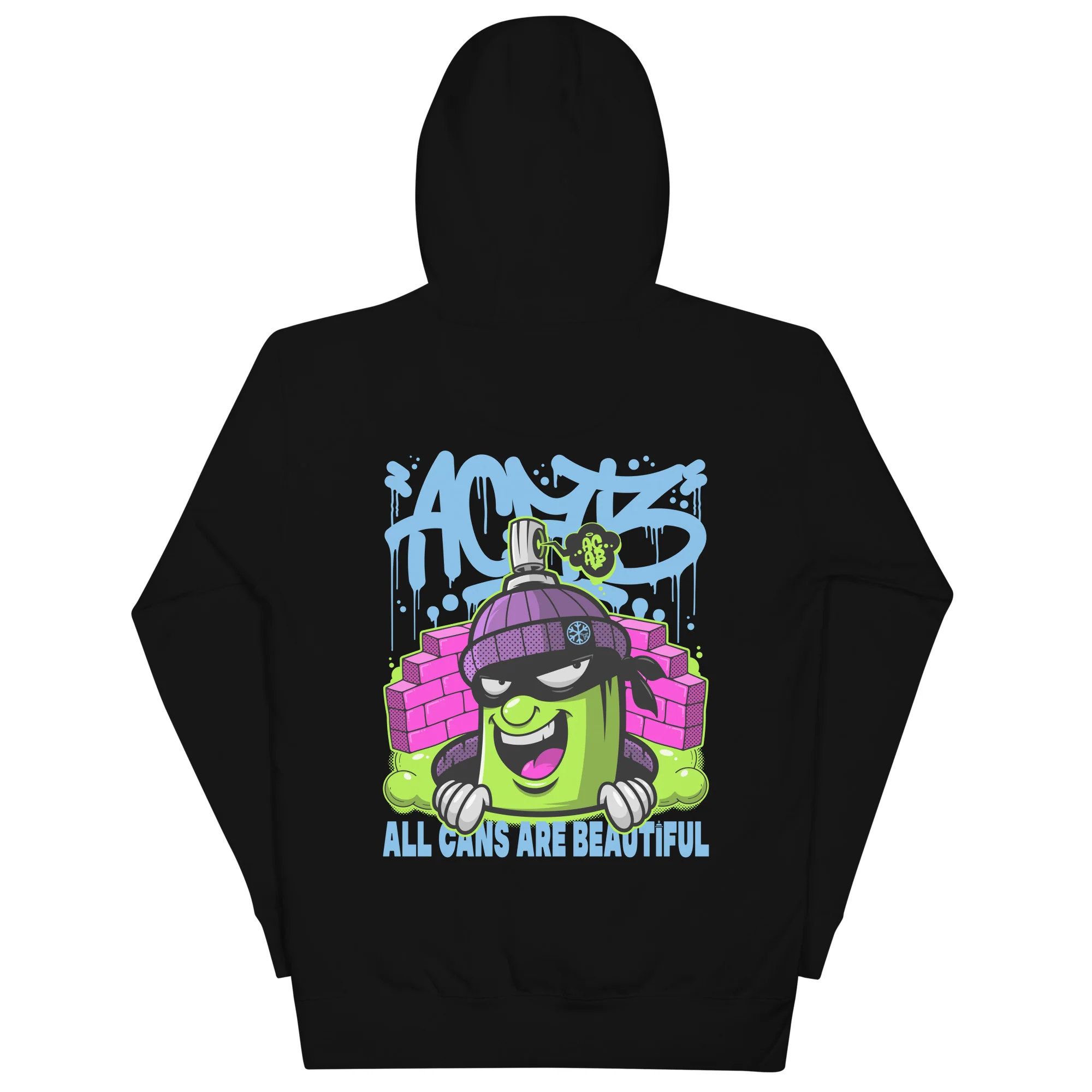 ACAB Graffiti Character Hoodie - Image 8