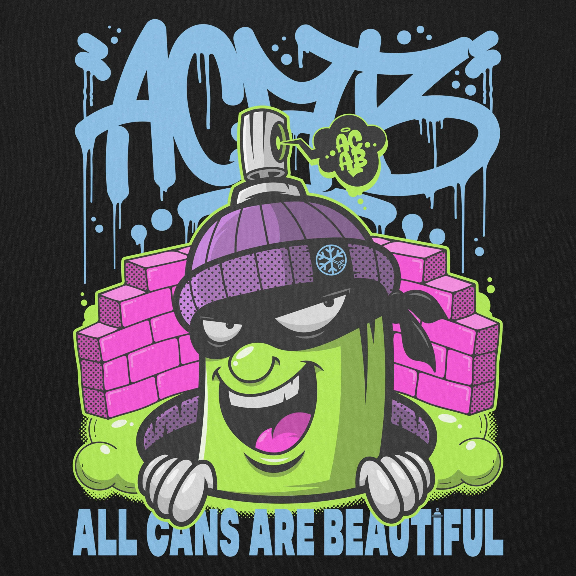 ACAB Graffiti Character Sweatshirt - Image 10