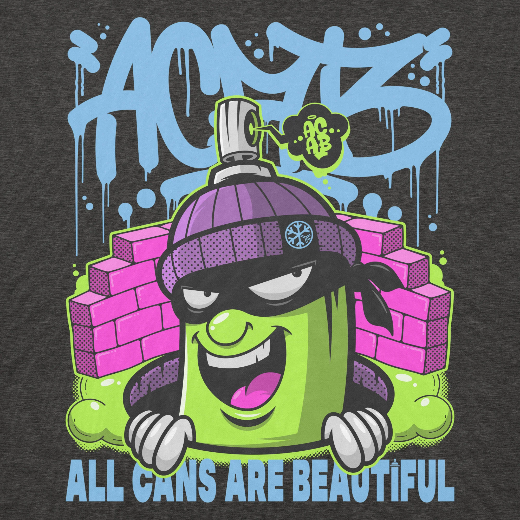 ACAB Graffiti Character Sweatshirt - Image 17