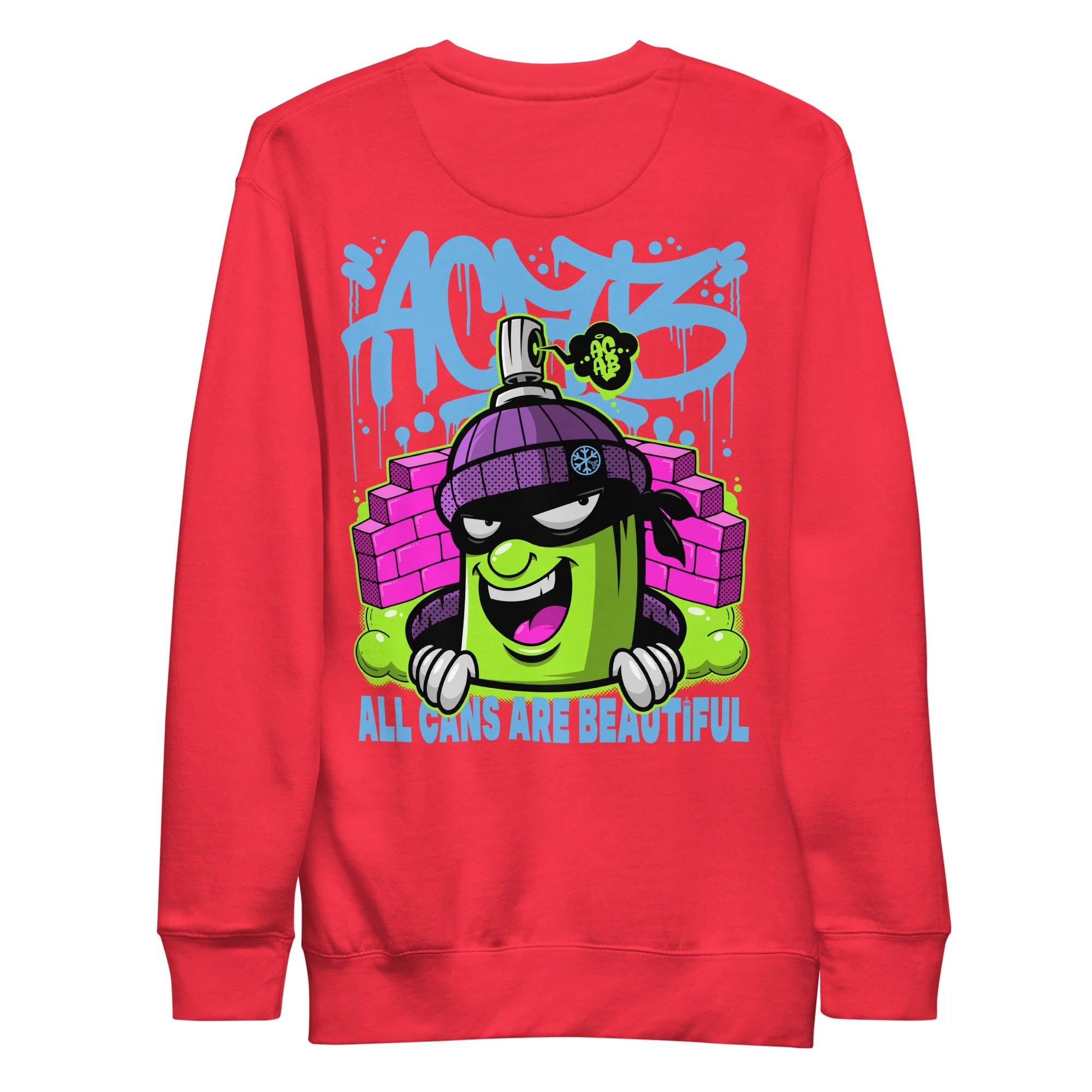 ACAB Graffiti Character Sweatshirt - Image 30