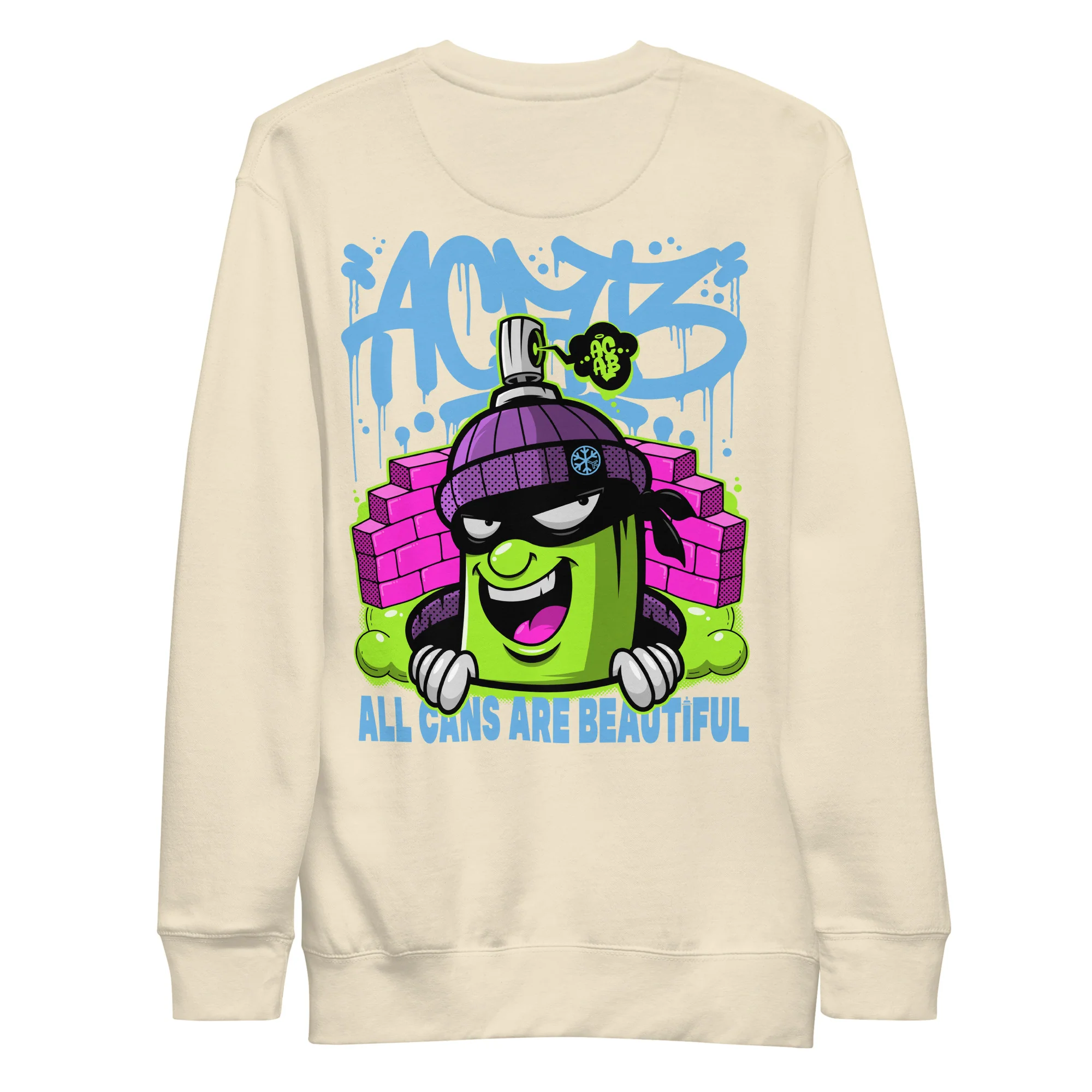 ACAB Graffiti Character Sweatshirt - Image 37