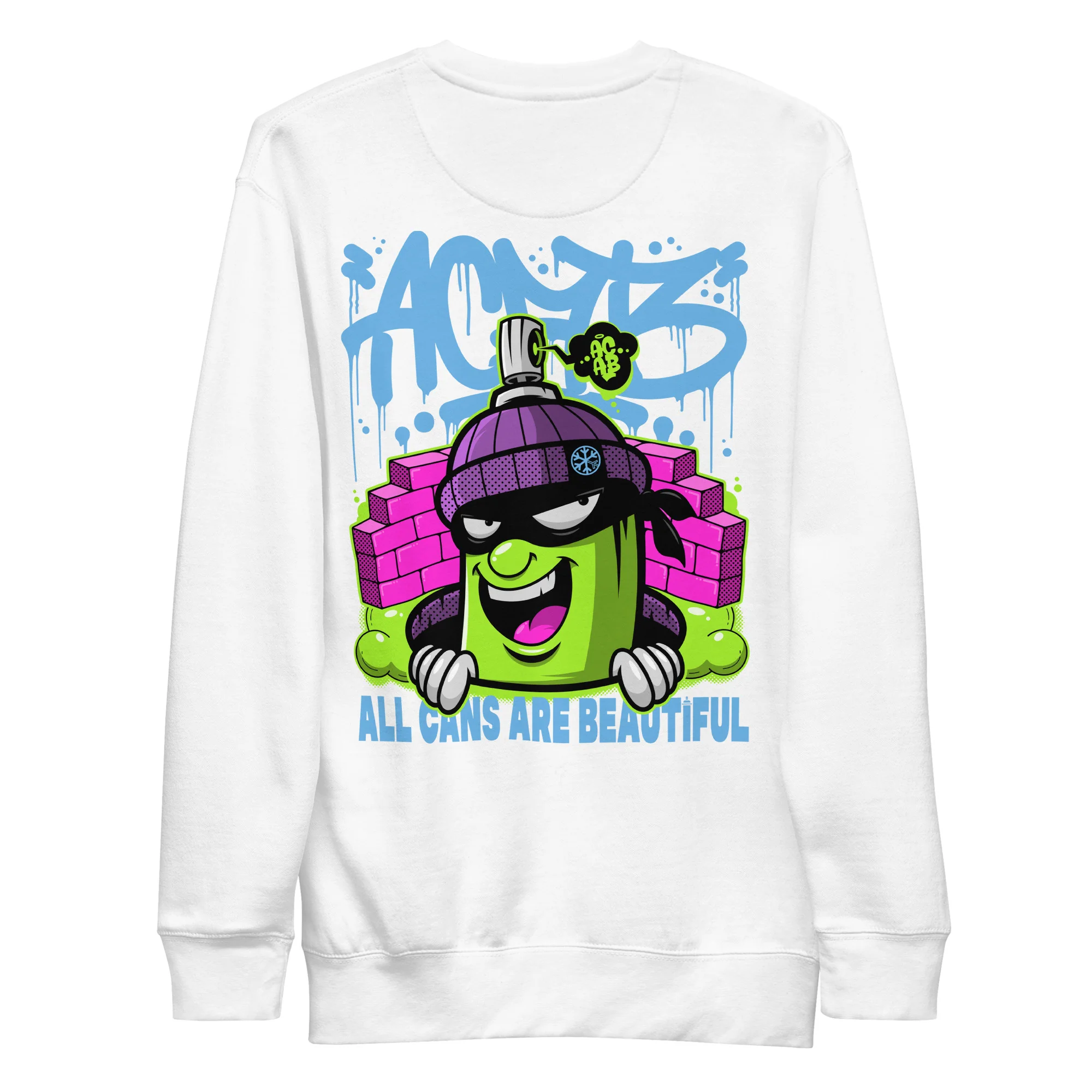 ACAB Graffiti Character Sweatshirt - Image 44