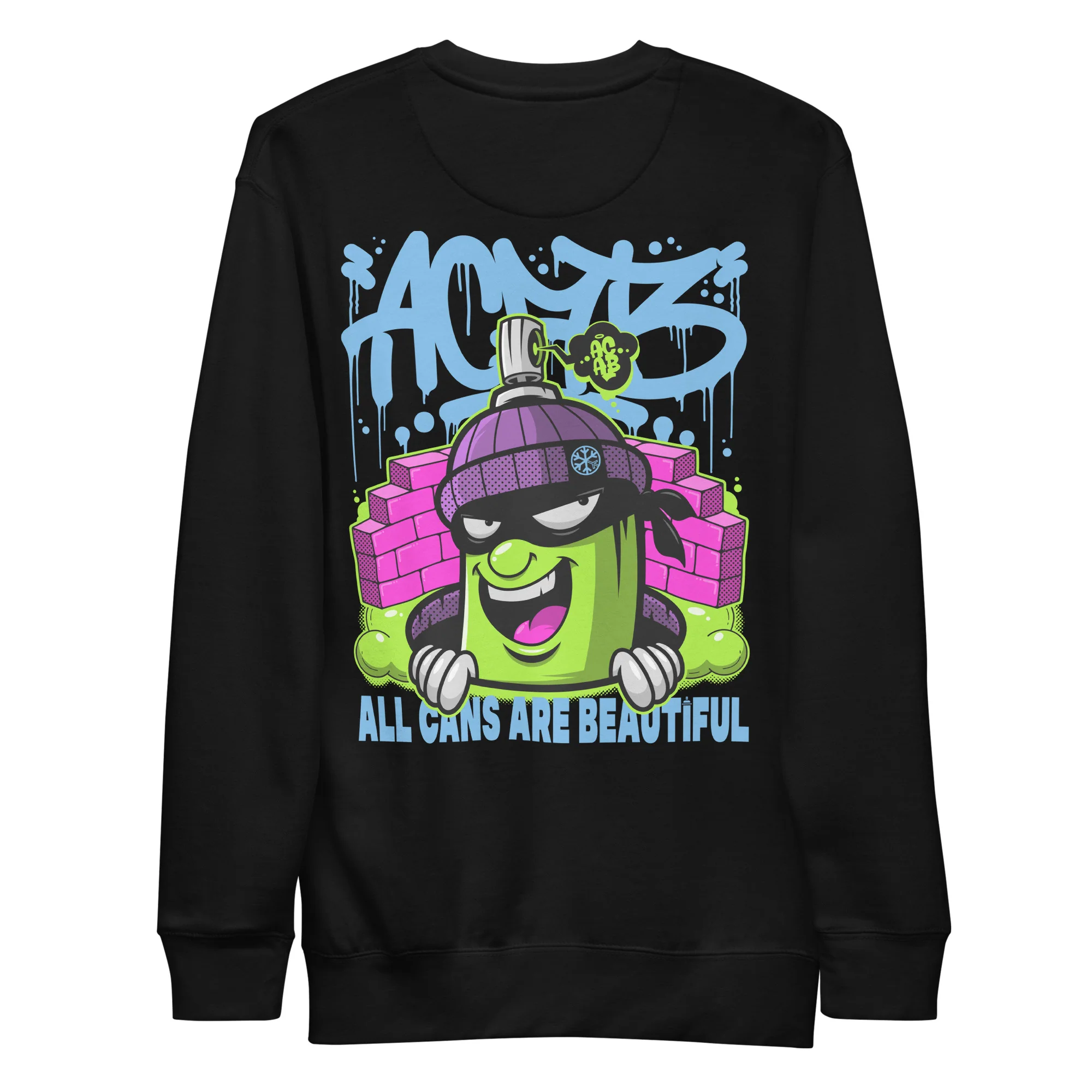 ACAB Graffiti Character Sweatshirt - Image 9