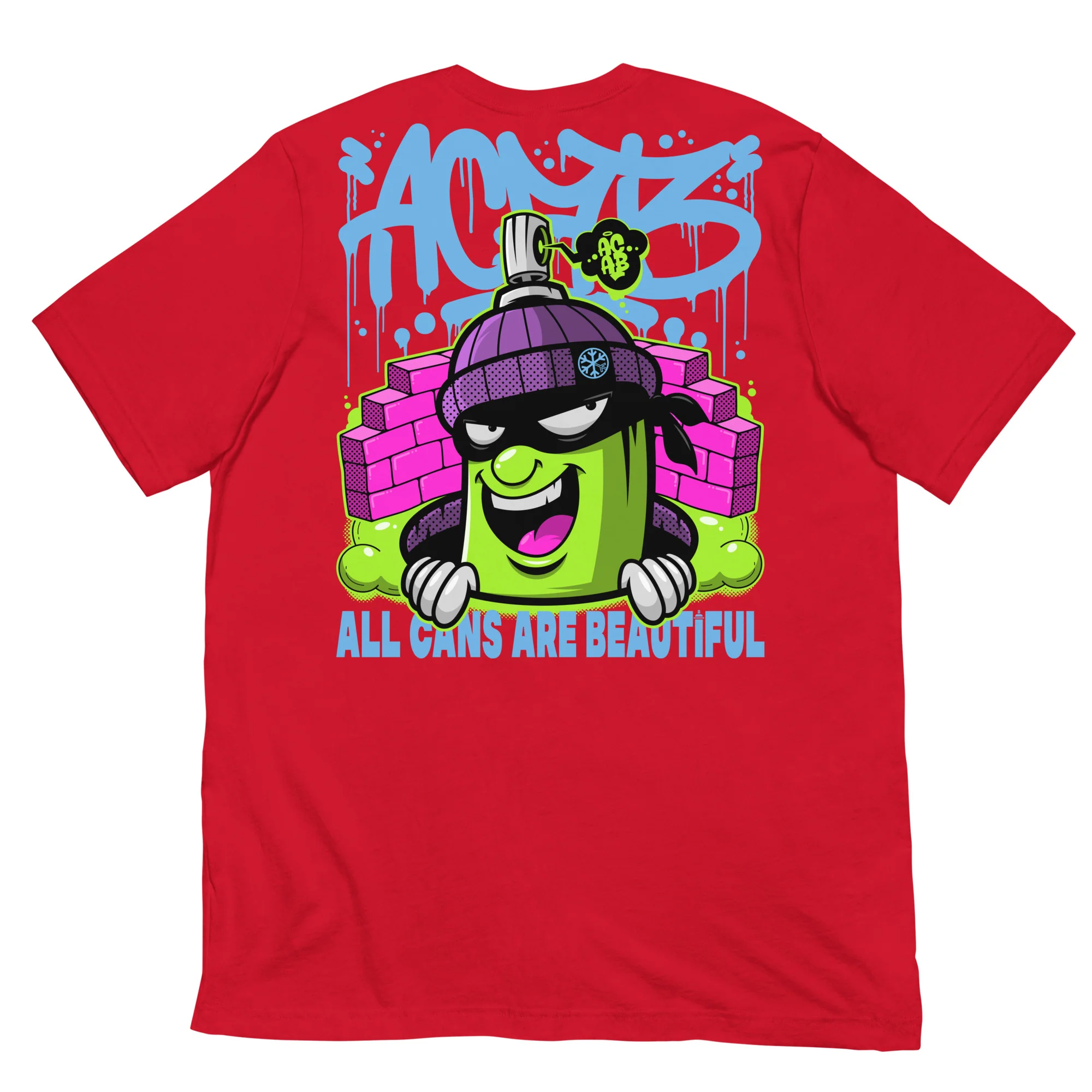 ACAB Graffiti Character Tee - Image 15