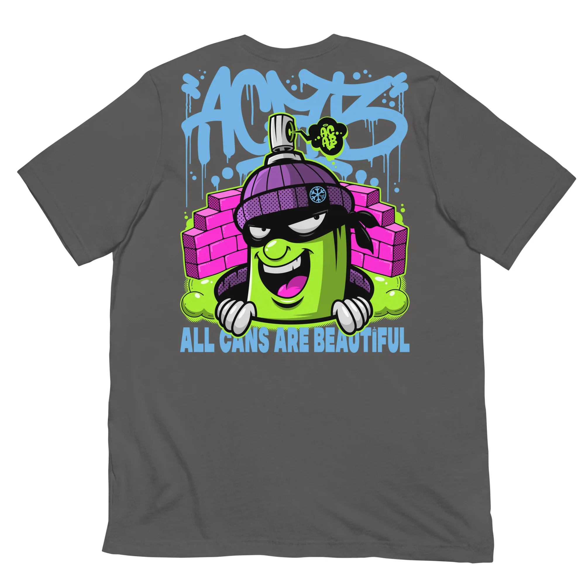 ACAB Graffiti Character Tee - Image 29