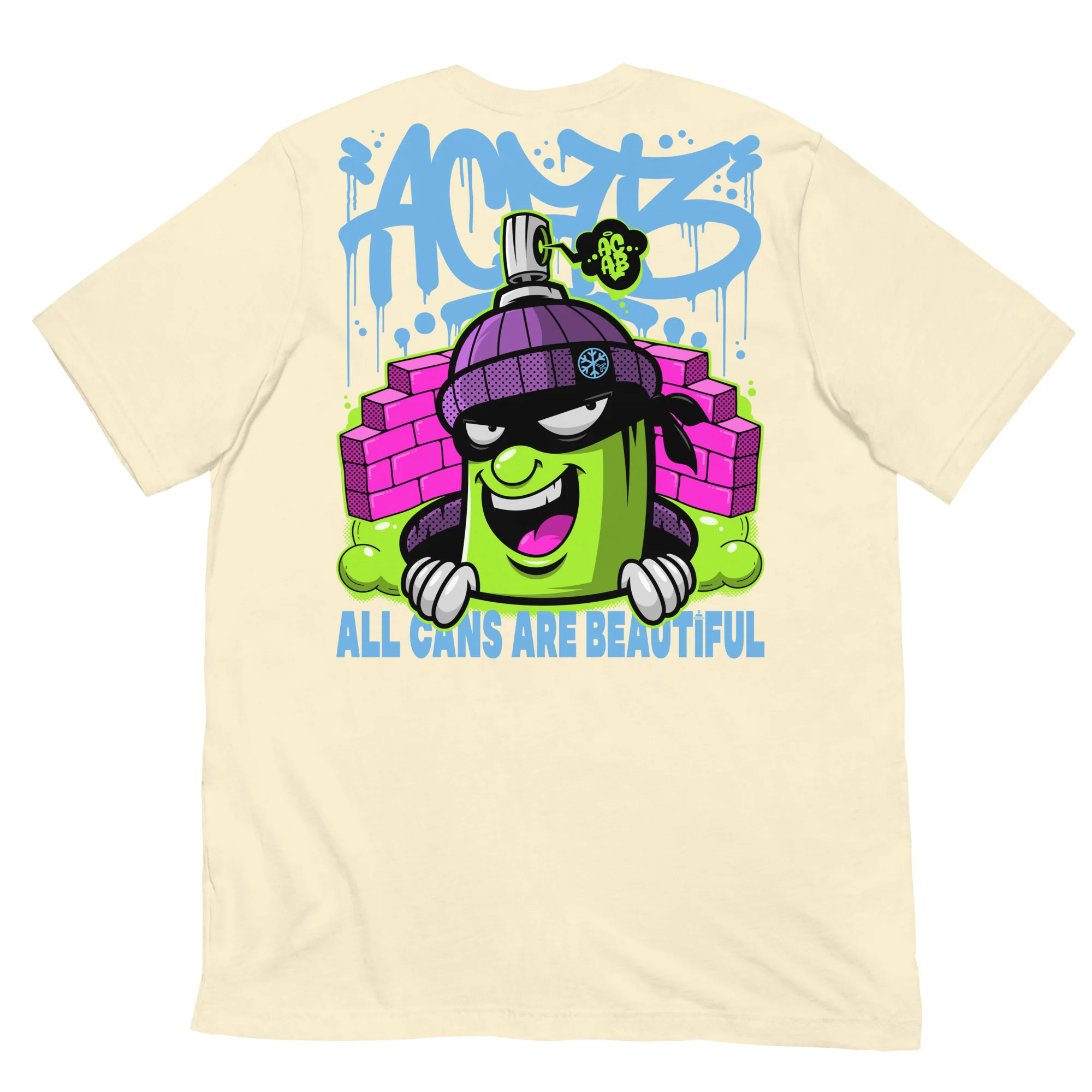 ACAB Graffiti Character Tee - Image 36