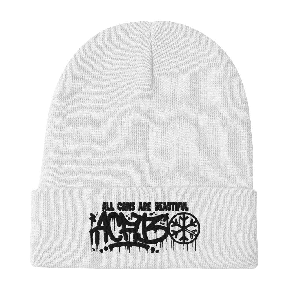 ACAB Graffiti Tag Beanie Hat - Image 10