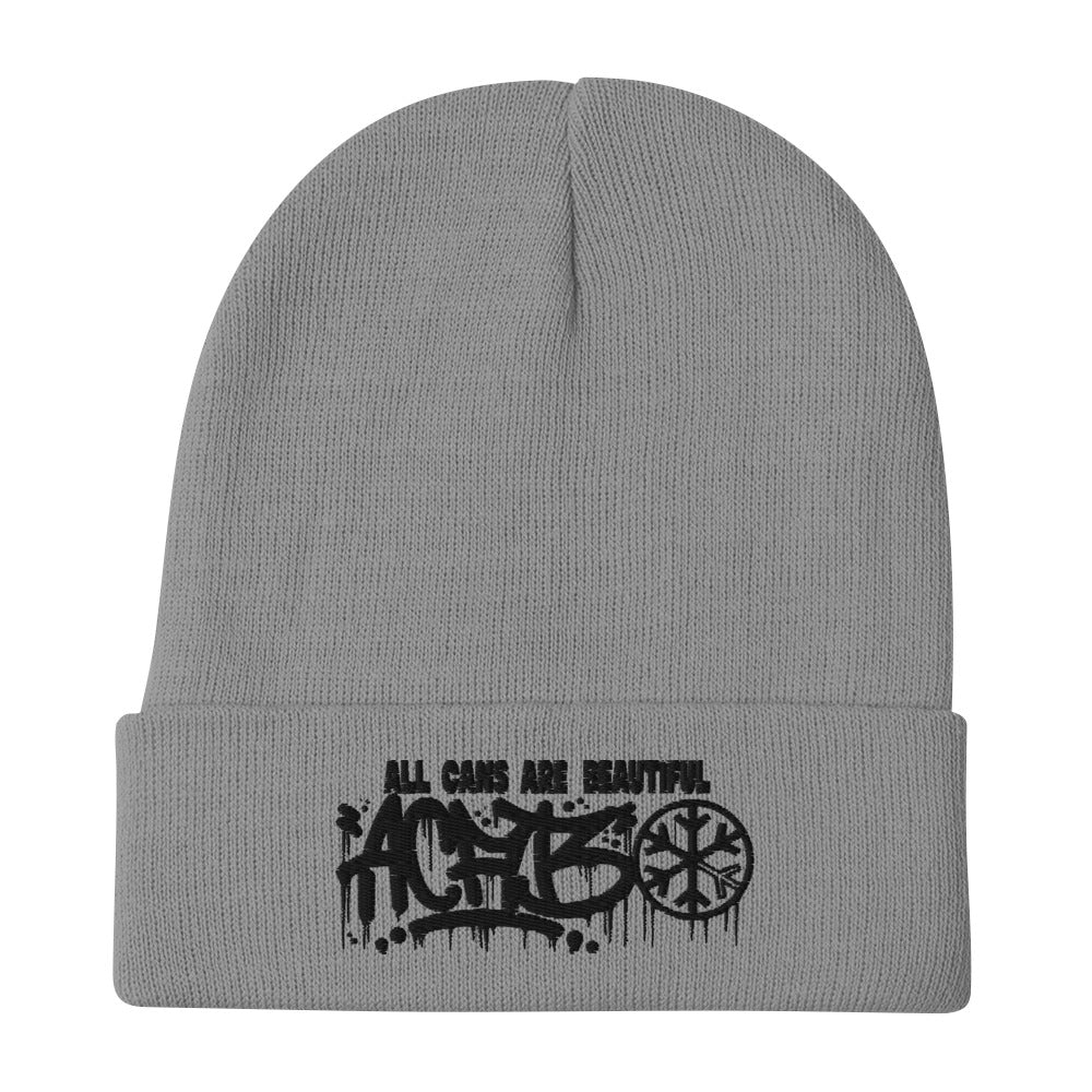 ACAB Graffiti Tag Beanie Hat - Image 8