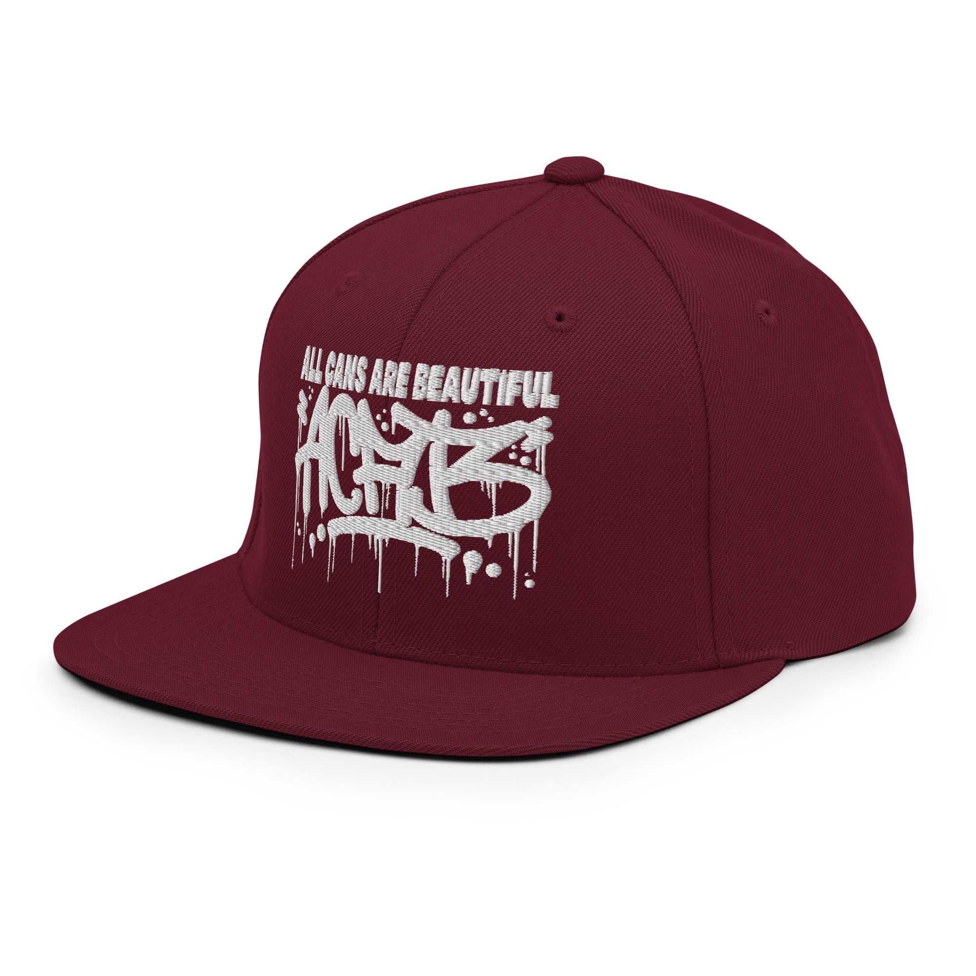 Acab Graffiti Tag Snapback Hat - Image 11