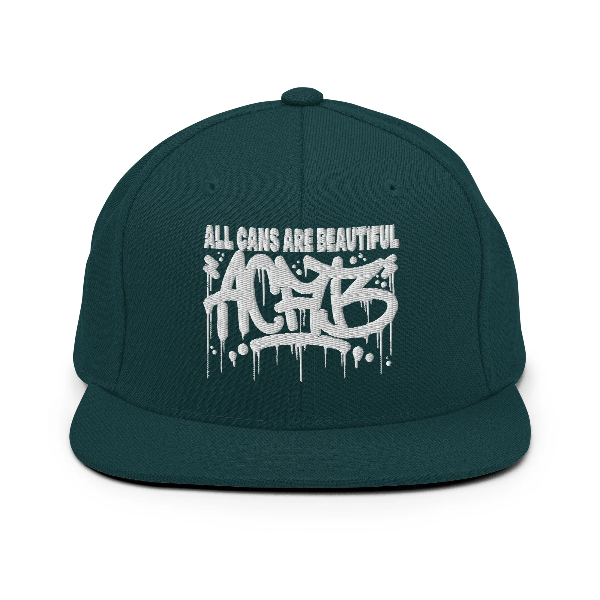Acab Graffiti Tag Snapback Hat - Image 22