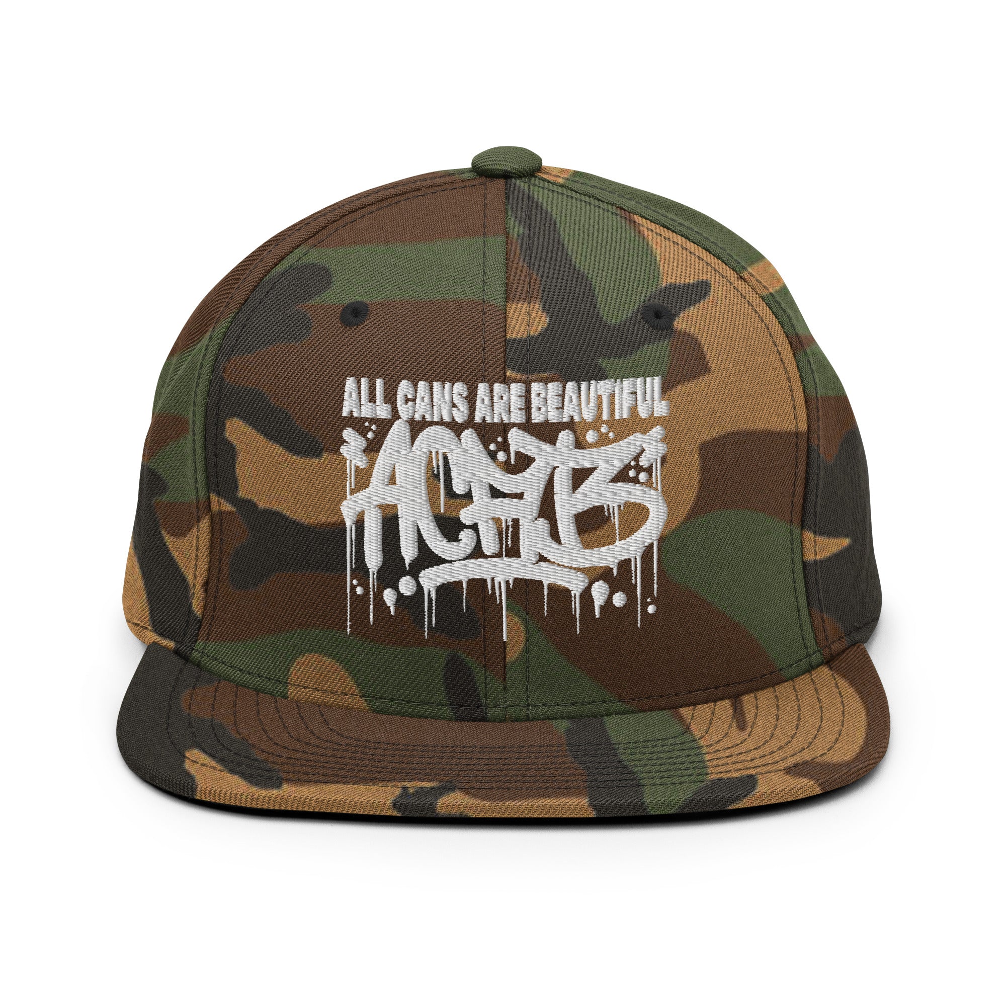 Acab Graffiti Tag Snapback Hat - Image 29