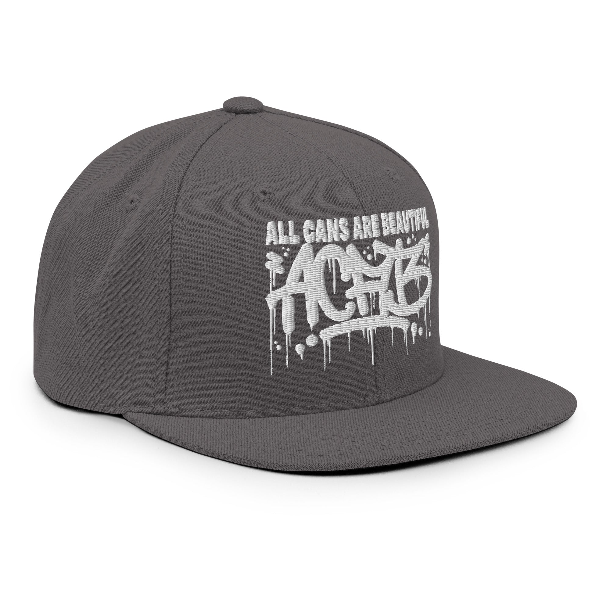 Acab Graffiti Tag Snapback Hat - Image 41