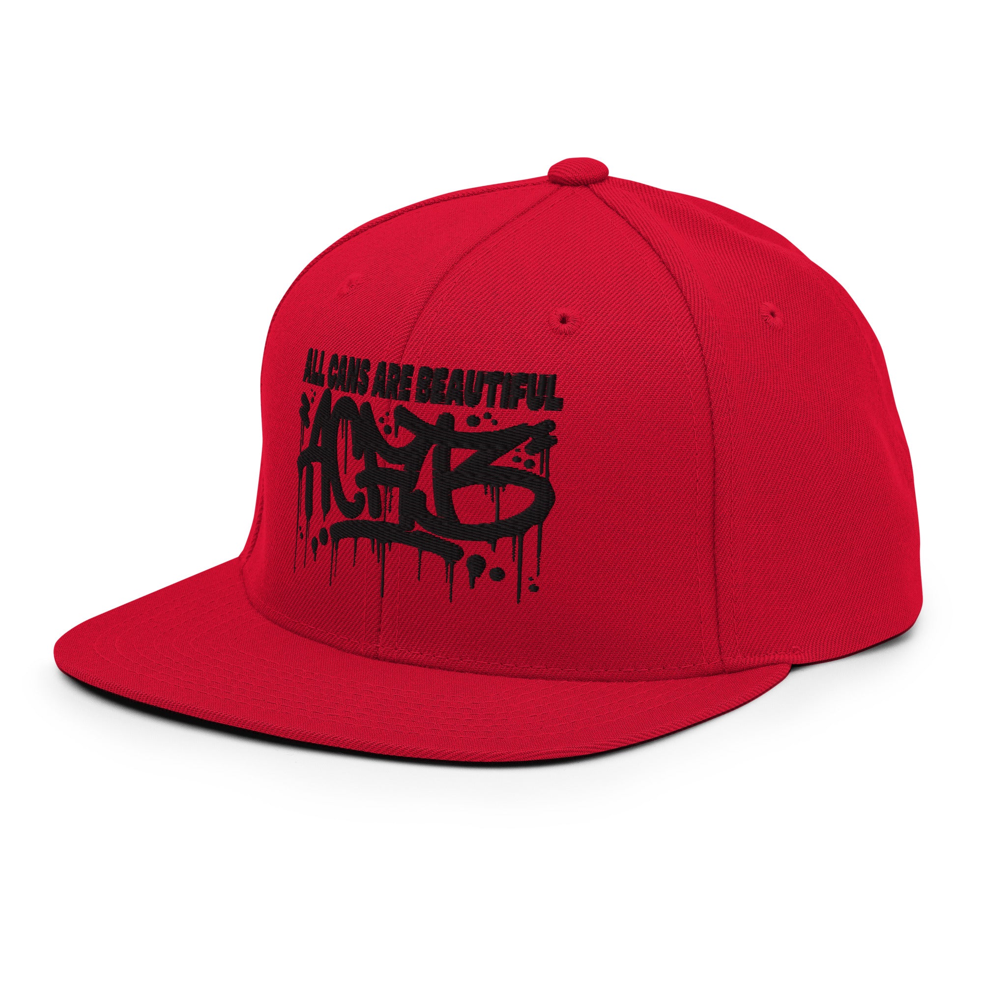 Acab Graffiti Tag Snapback Hat - Image 53