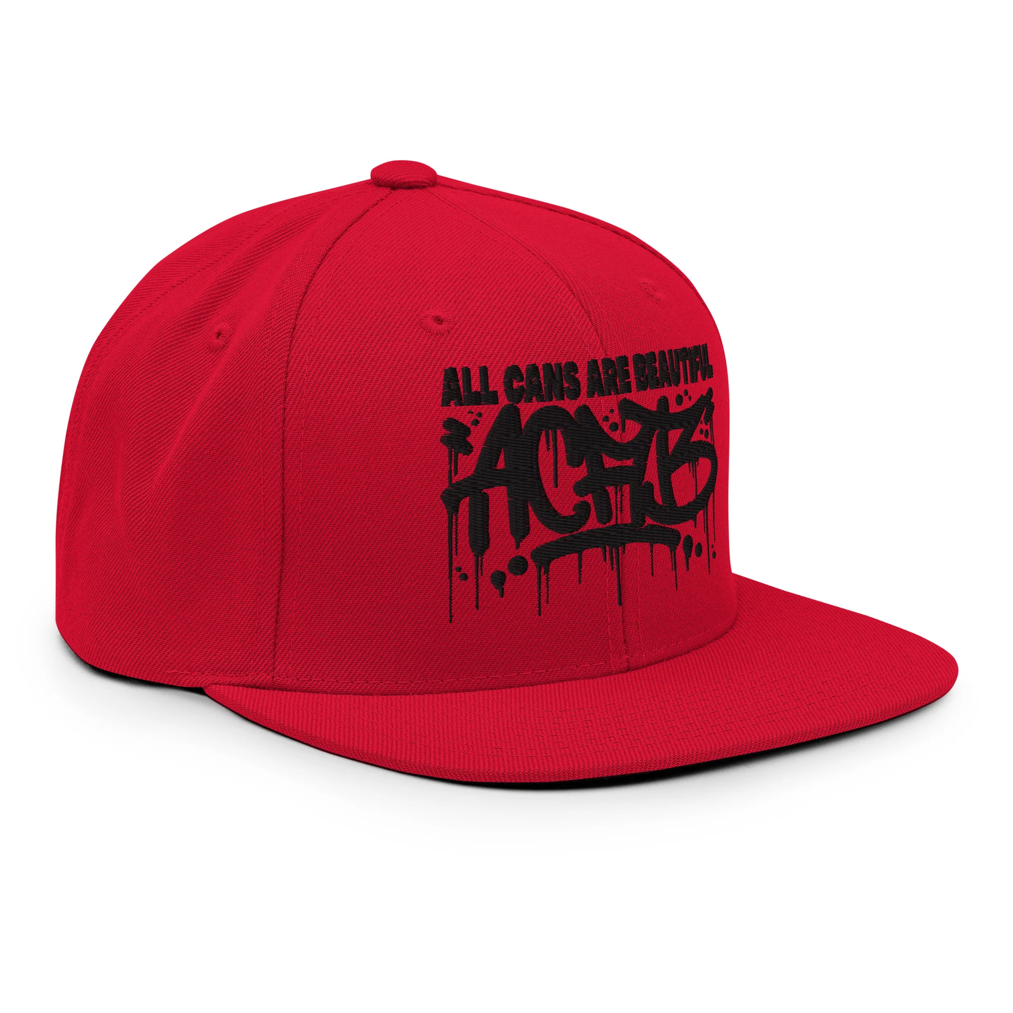 Acab Graffiti Tag Snapback Hat - Image 55
