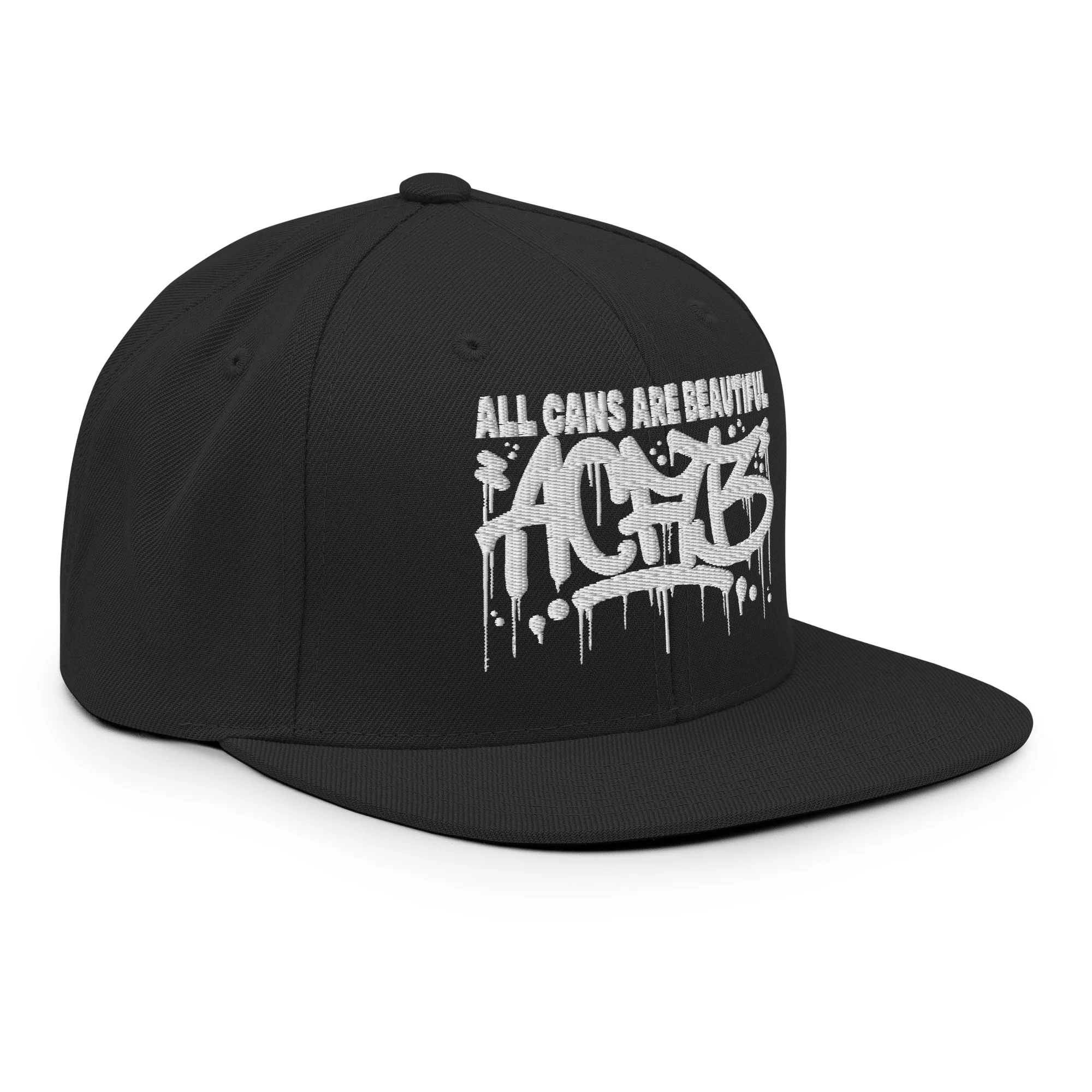 Acab Graffiti Tag Snapback Hat - Image 6