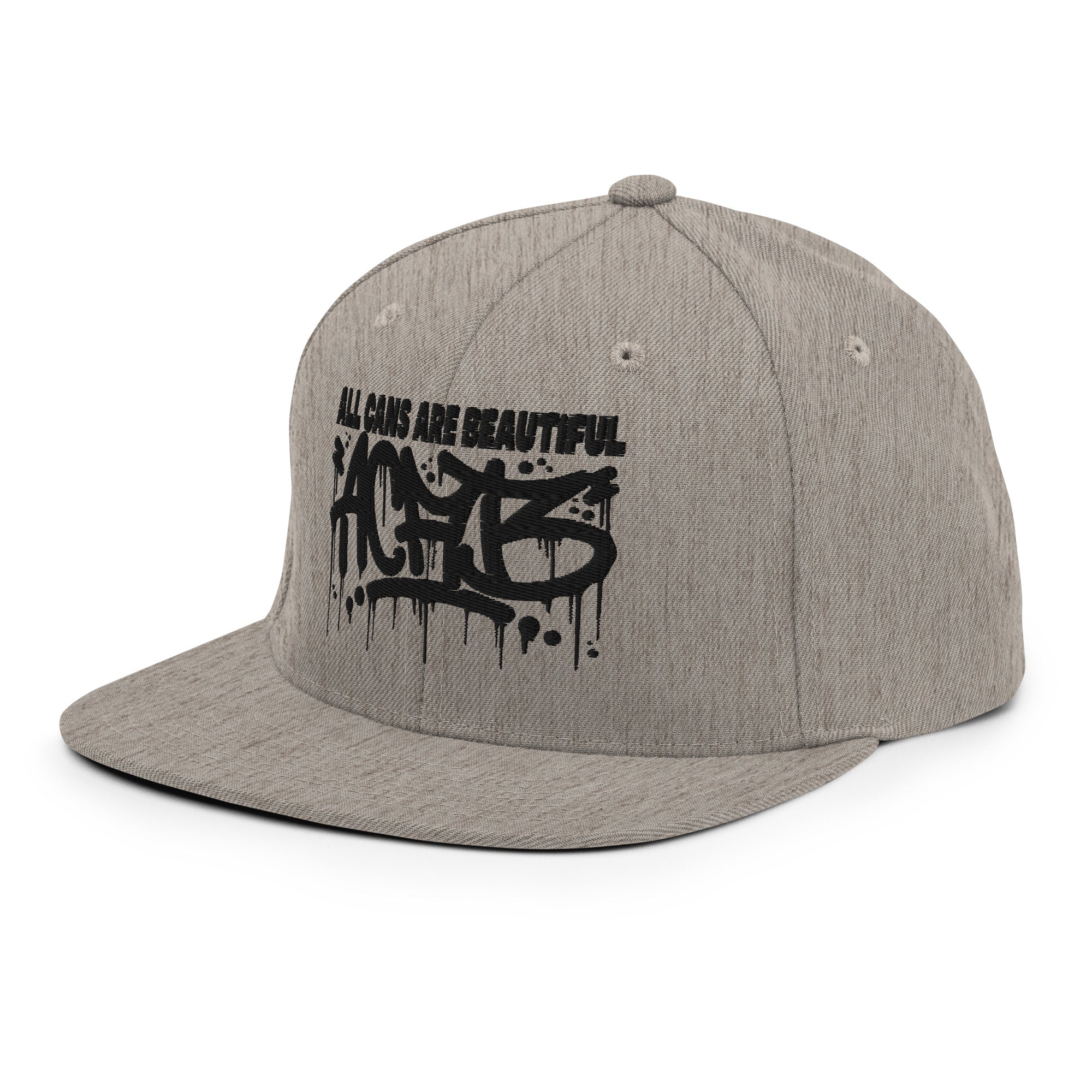 Acab Graffiti Tag Snapback Hat - Image 60