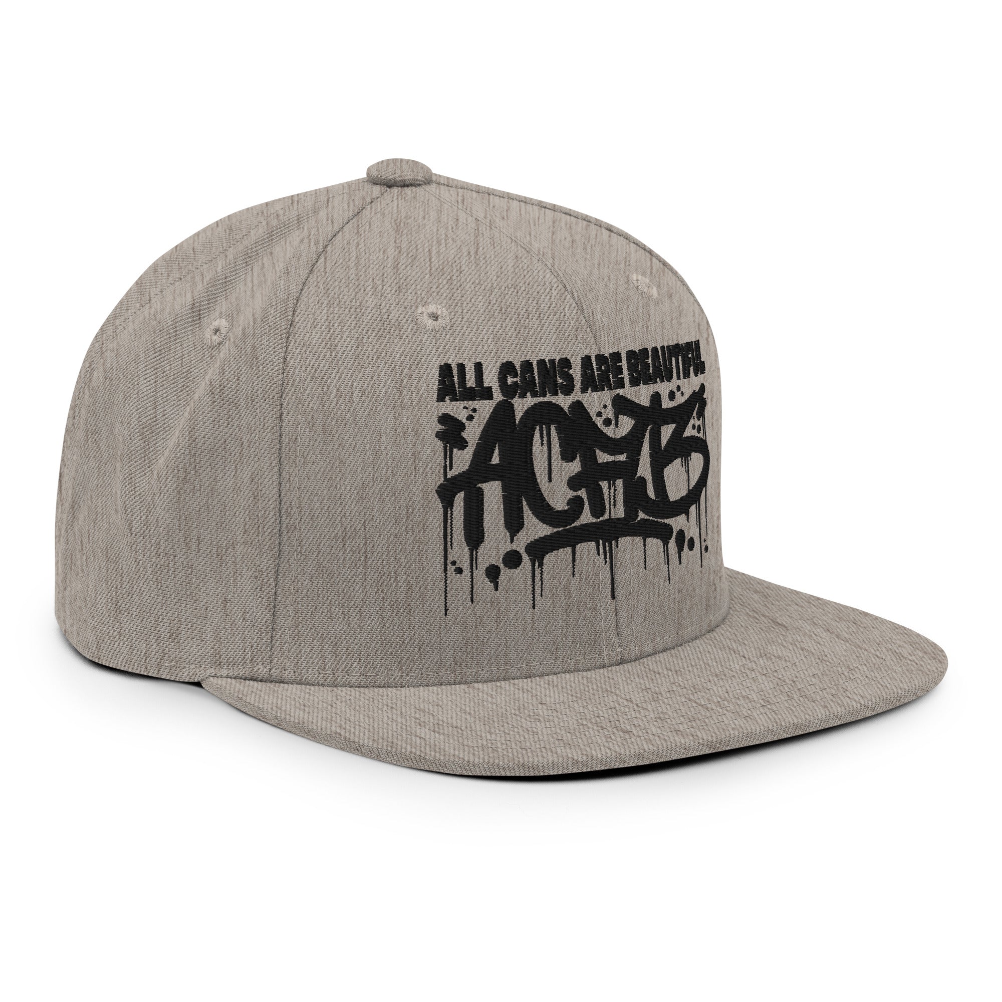 Acab Graffiti Tag Snapback Hat - Image 62