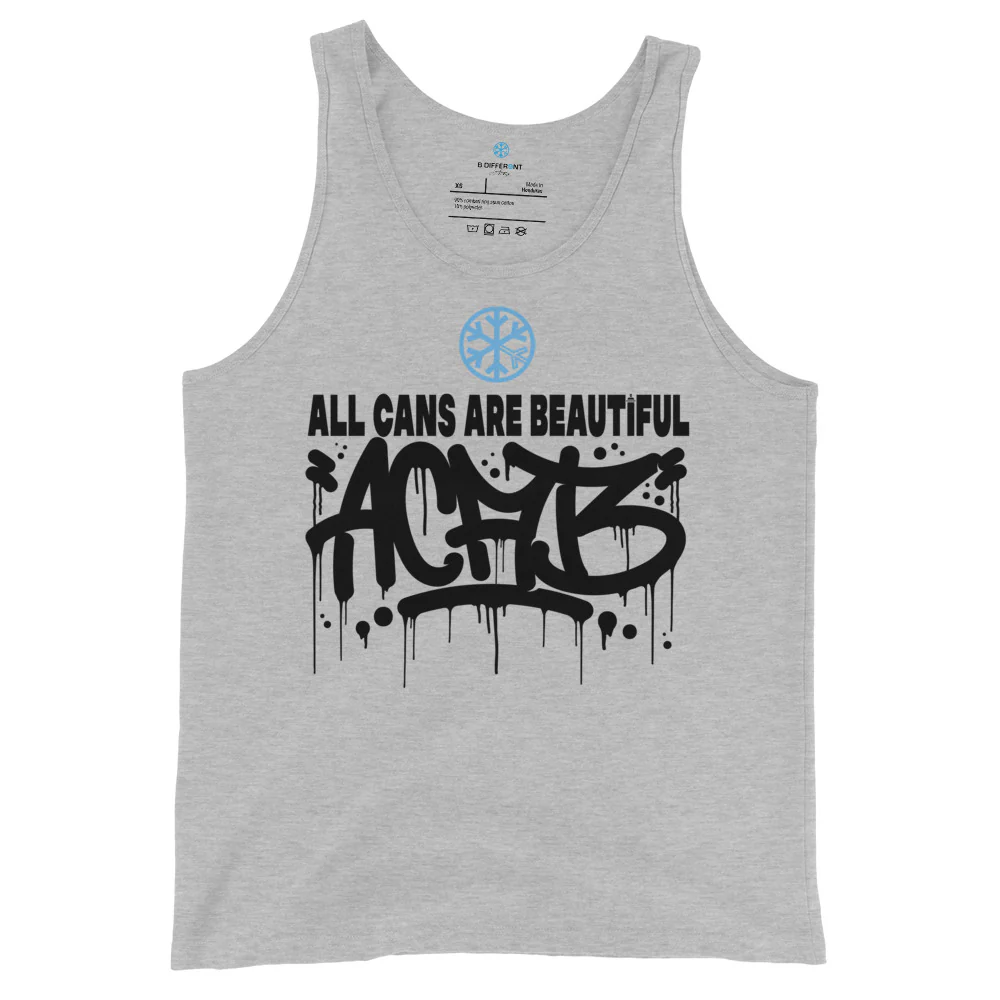 ACAB Graffiti Tag Tank Top - Image 3