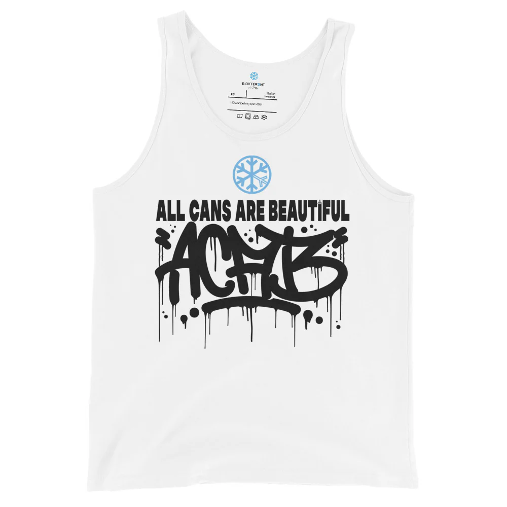 ACAB Graffiti Tag Tank Top - Image 5