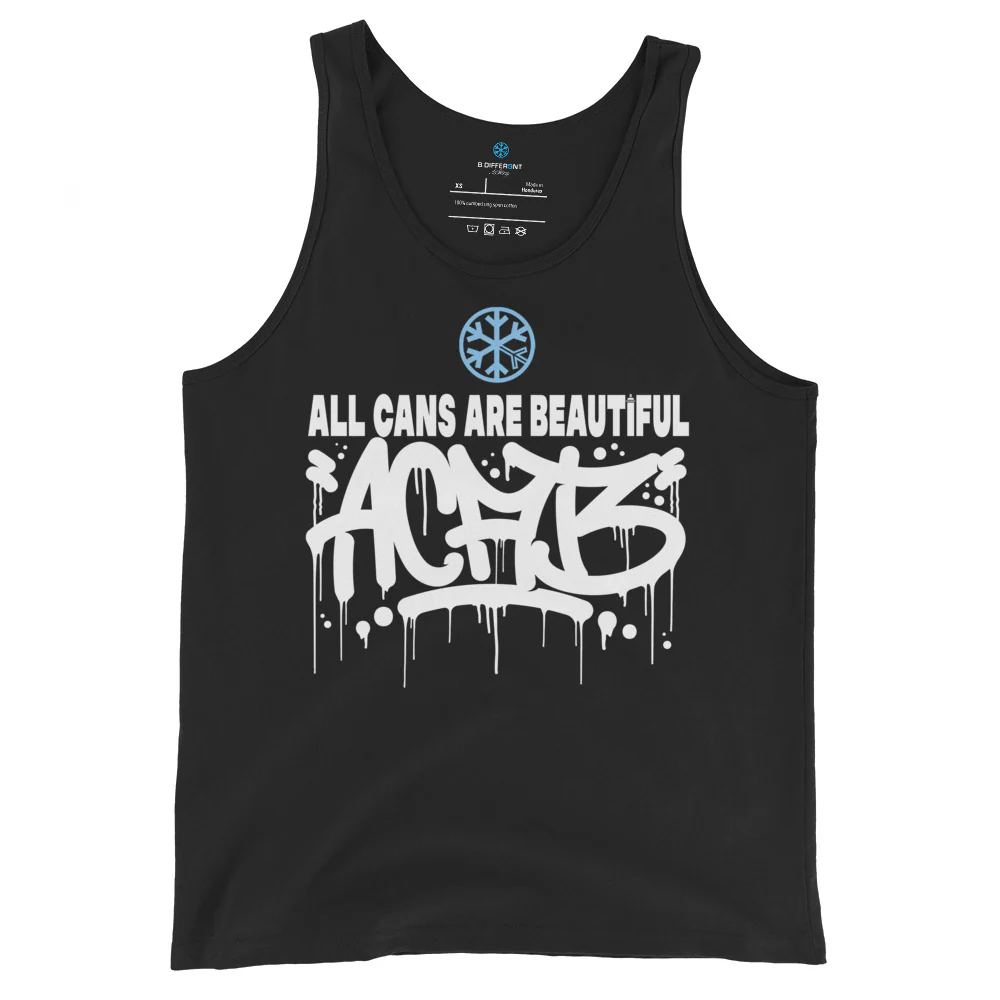 ACAB Graffiti Tag Tank Top - Image 7