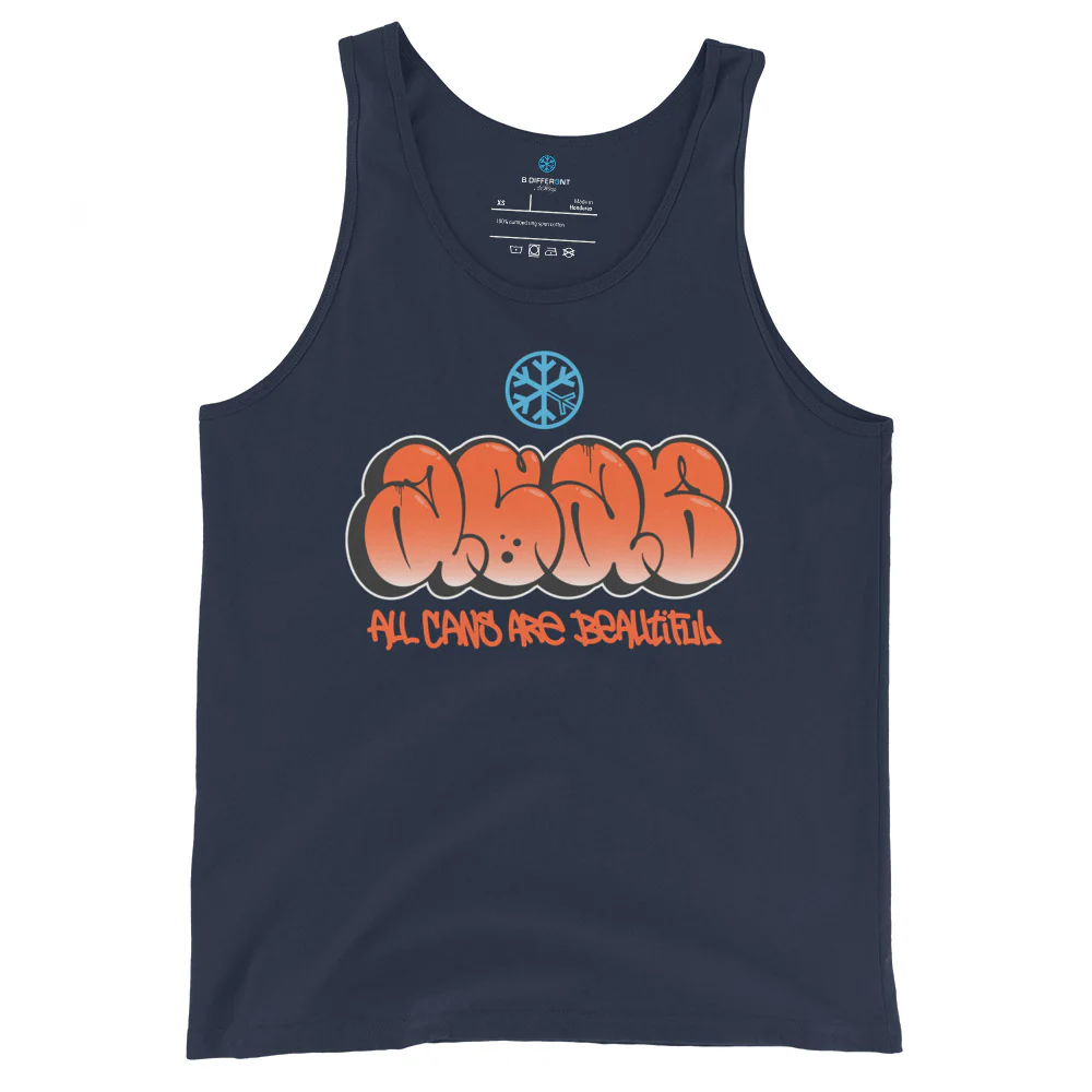 ACAB Graffiti Throw-up Tank Top - Image 3