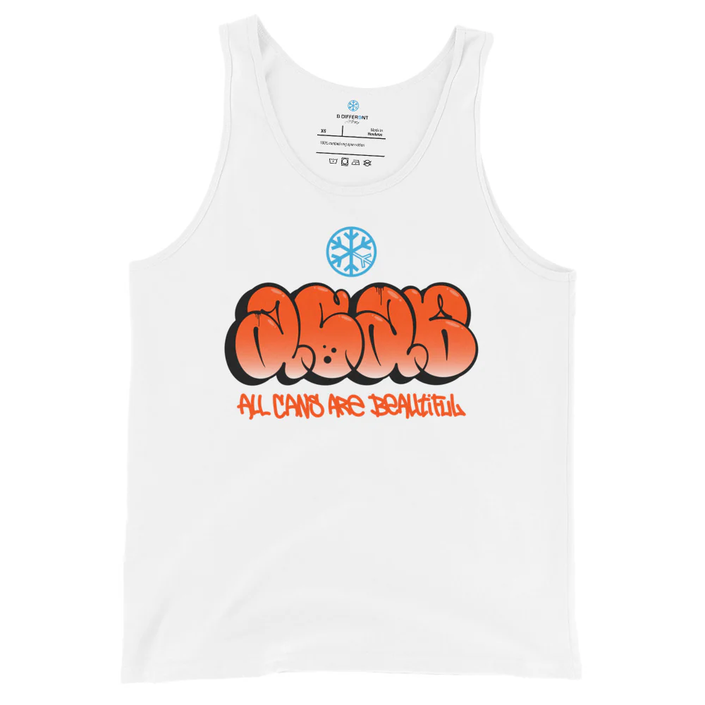 ACAB Graffiti Throw-up Tank Top - Image 5