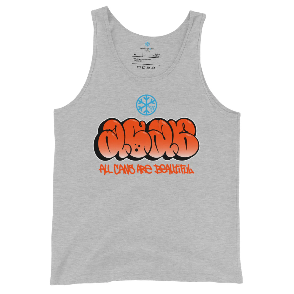 ACAB Graffiti Throw-up Tank Top - Image 7