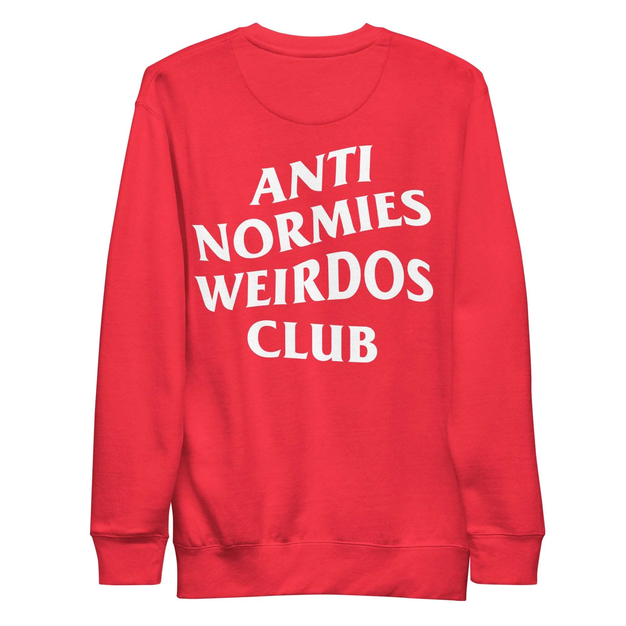 Anti Normies Weirdos Club Sweatshirt - Image 15