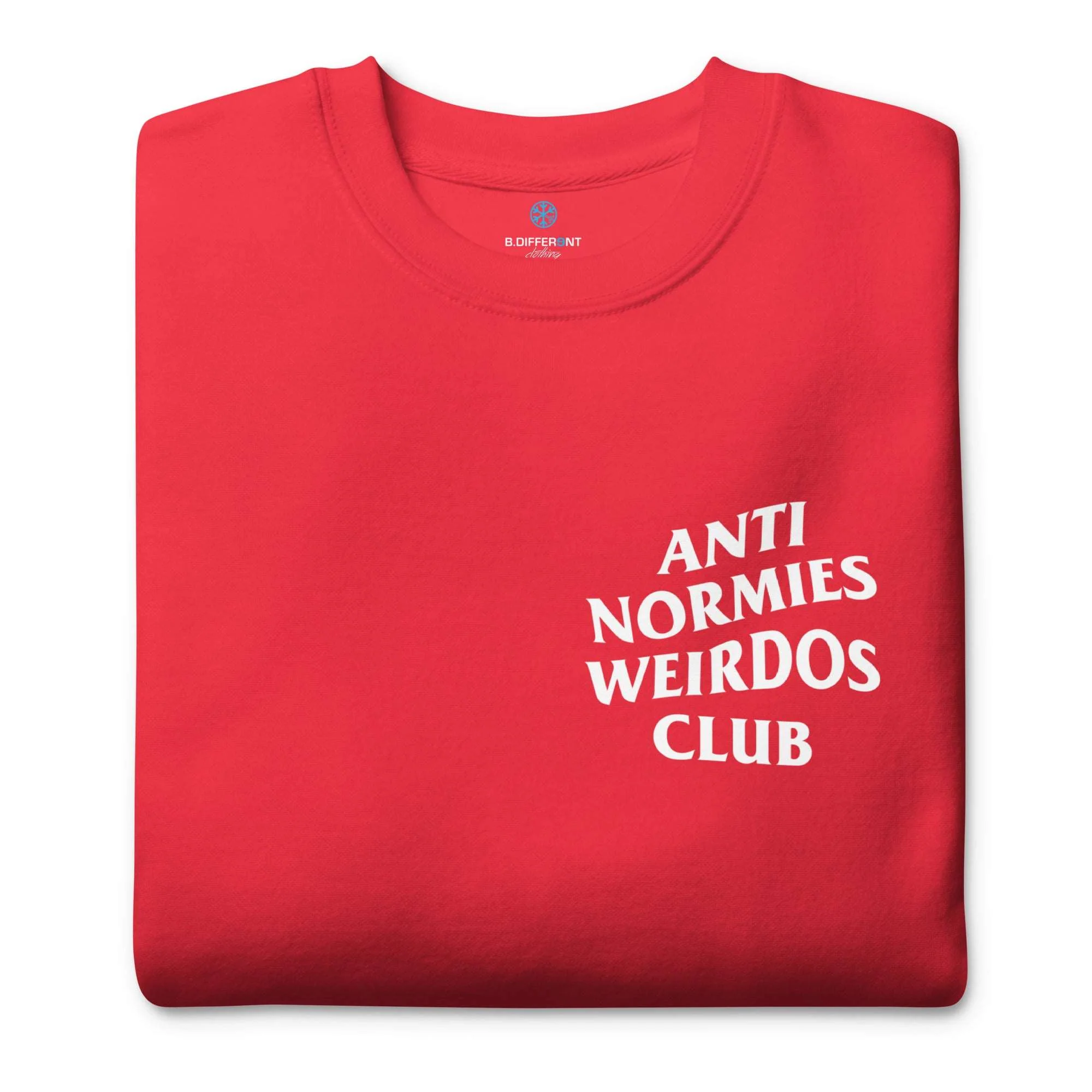 Anti Normies Weirdos Club Sweatshirt - Image 16