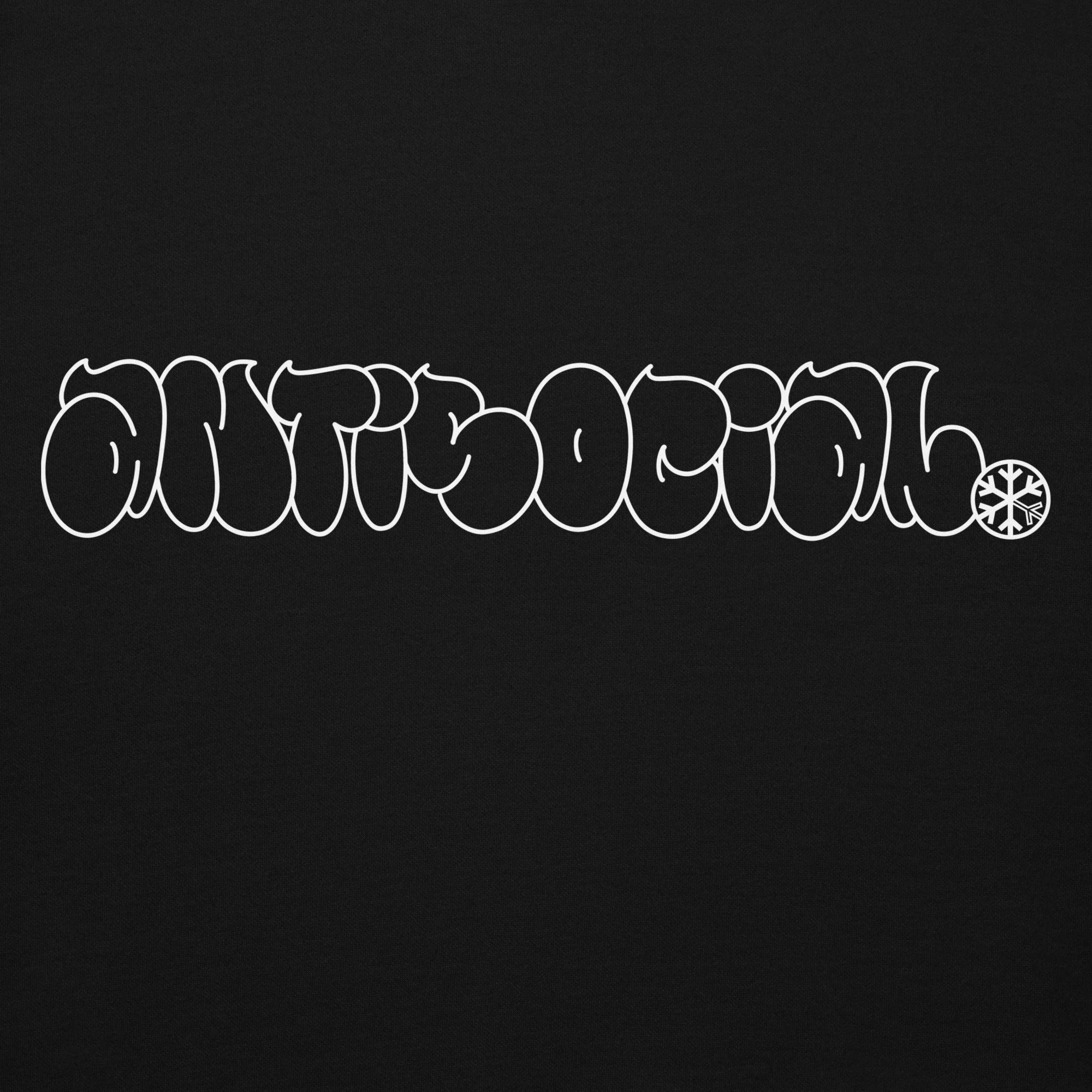 Antisocial Graffiti Hollow Hoodie - Image 8