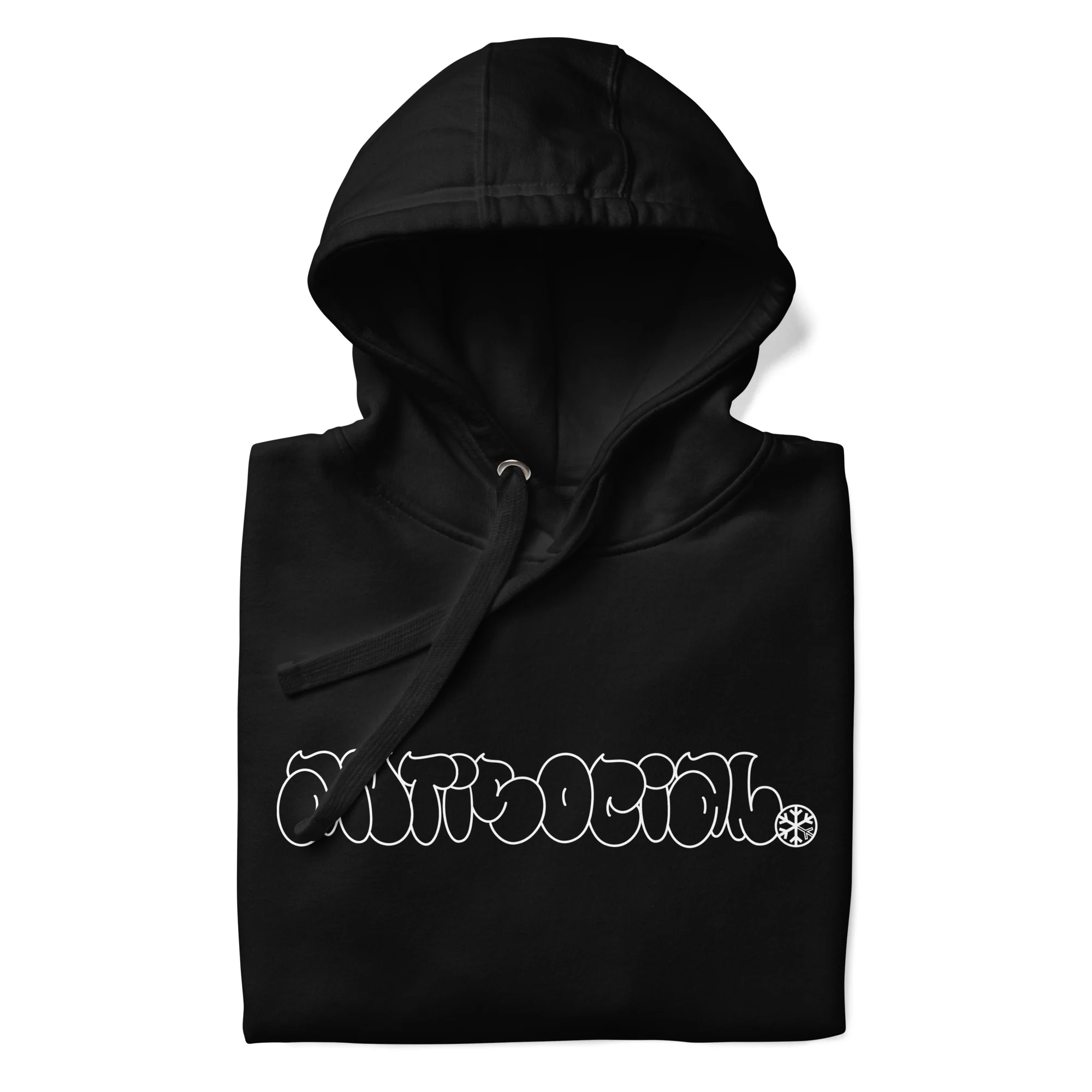 Antisocial Graffiti Hollow Hoodie - Image 9