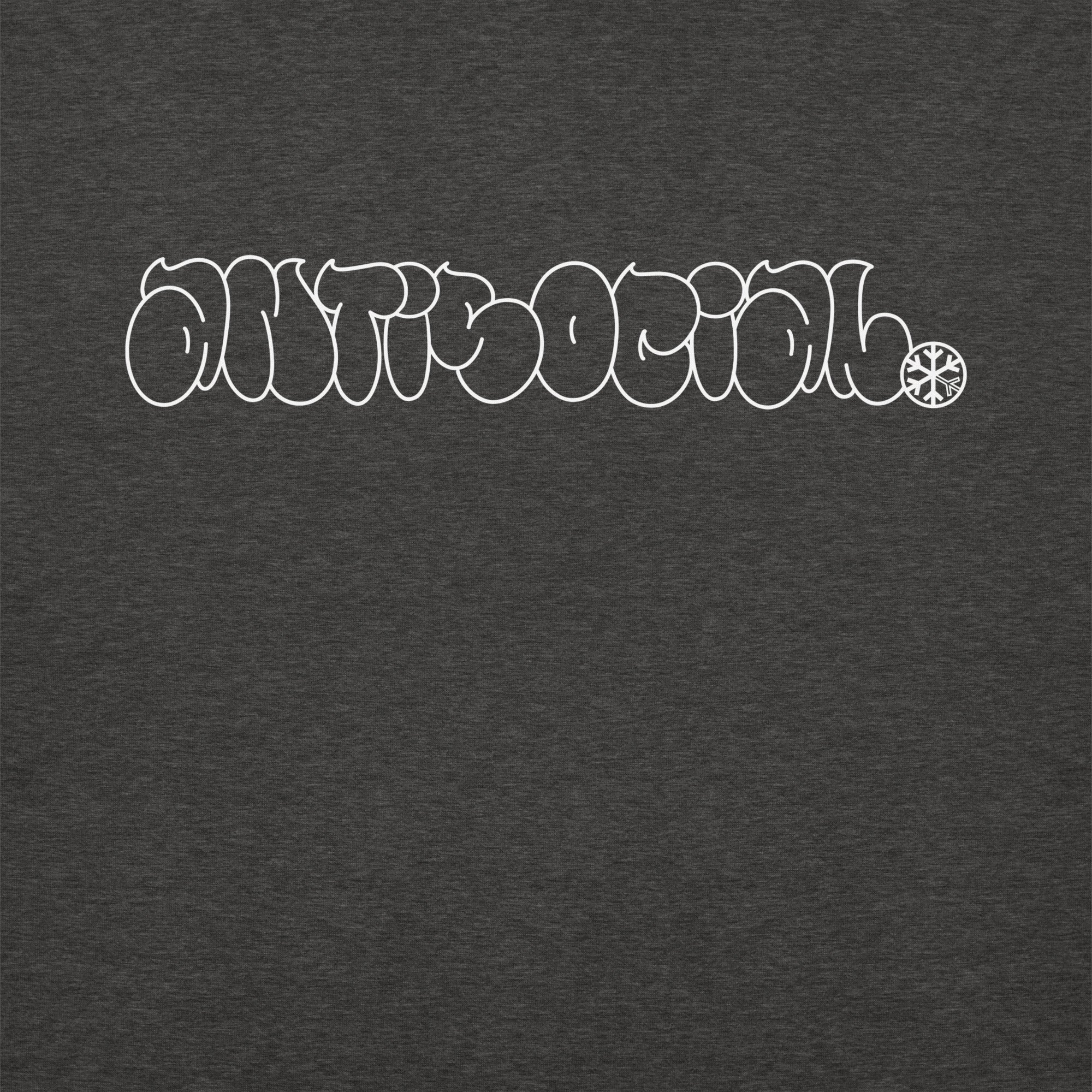 Antisocial Graffiti Hollow Sweatshirt - Image 2