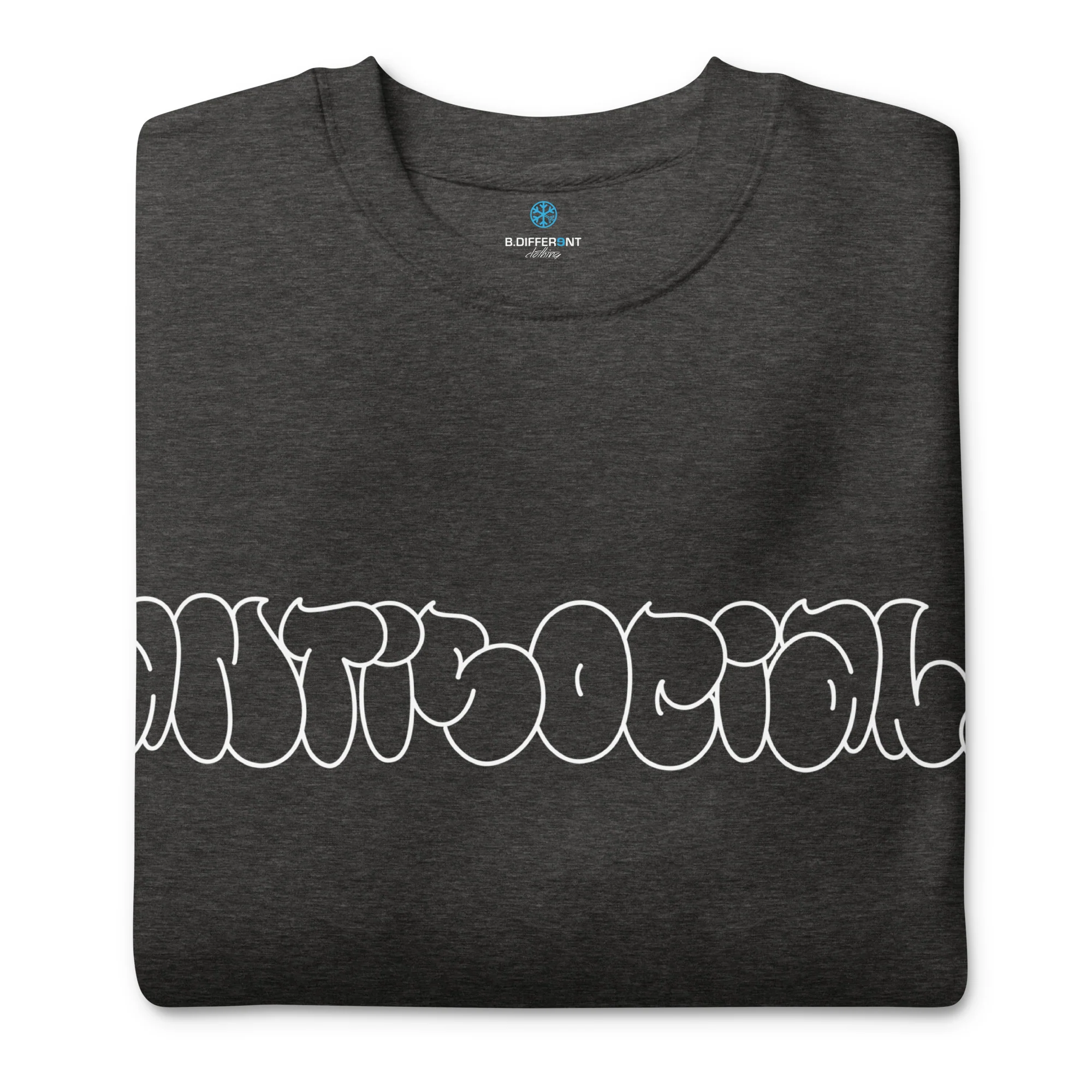 Antisocial Graffiti Hollow Sweatshirt - Image 3