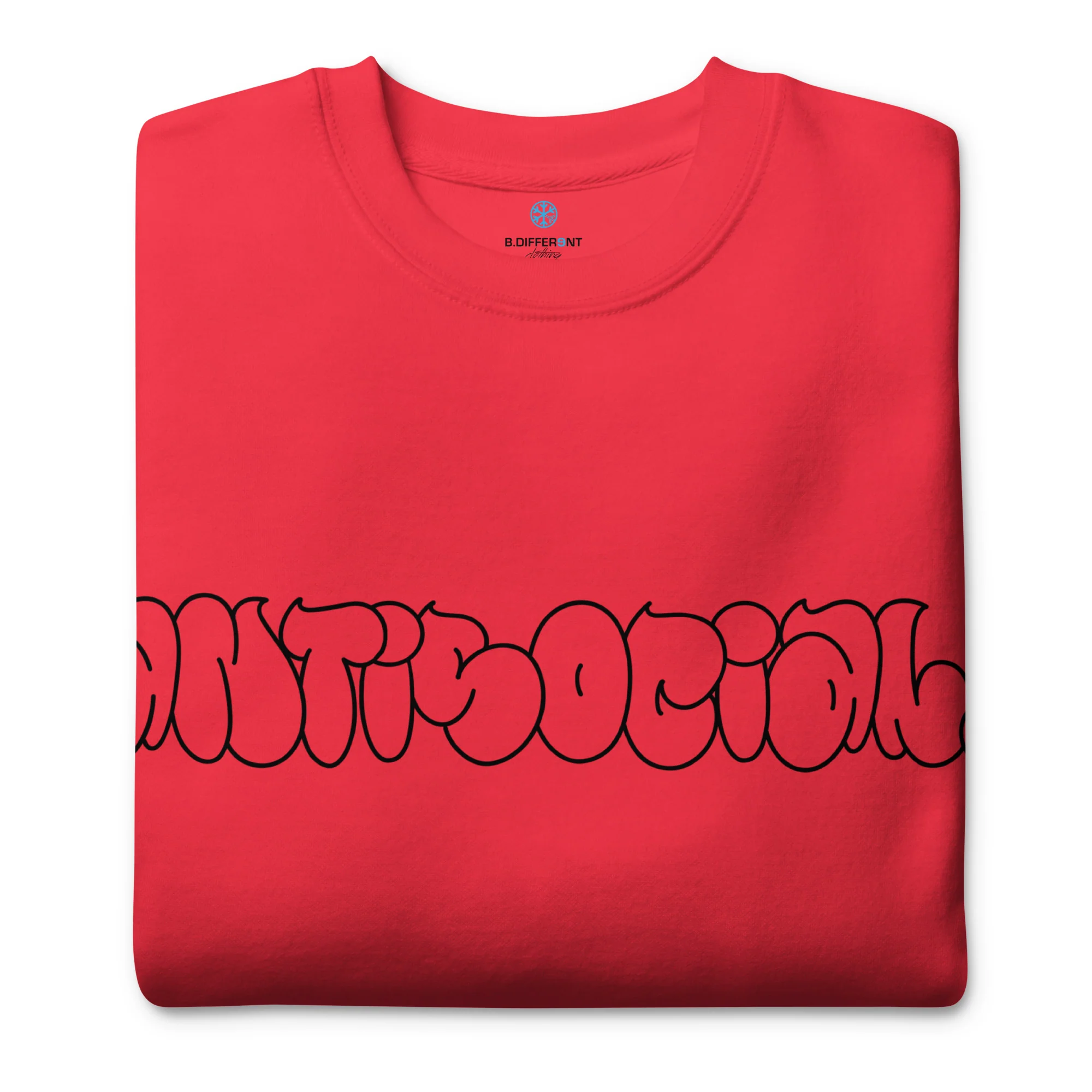 Antisocial Graffiti Hollow Sweatshirt - Image 33