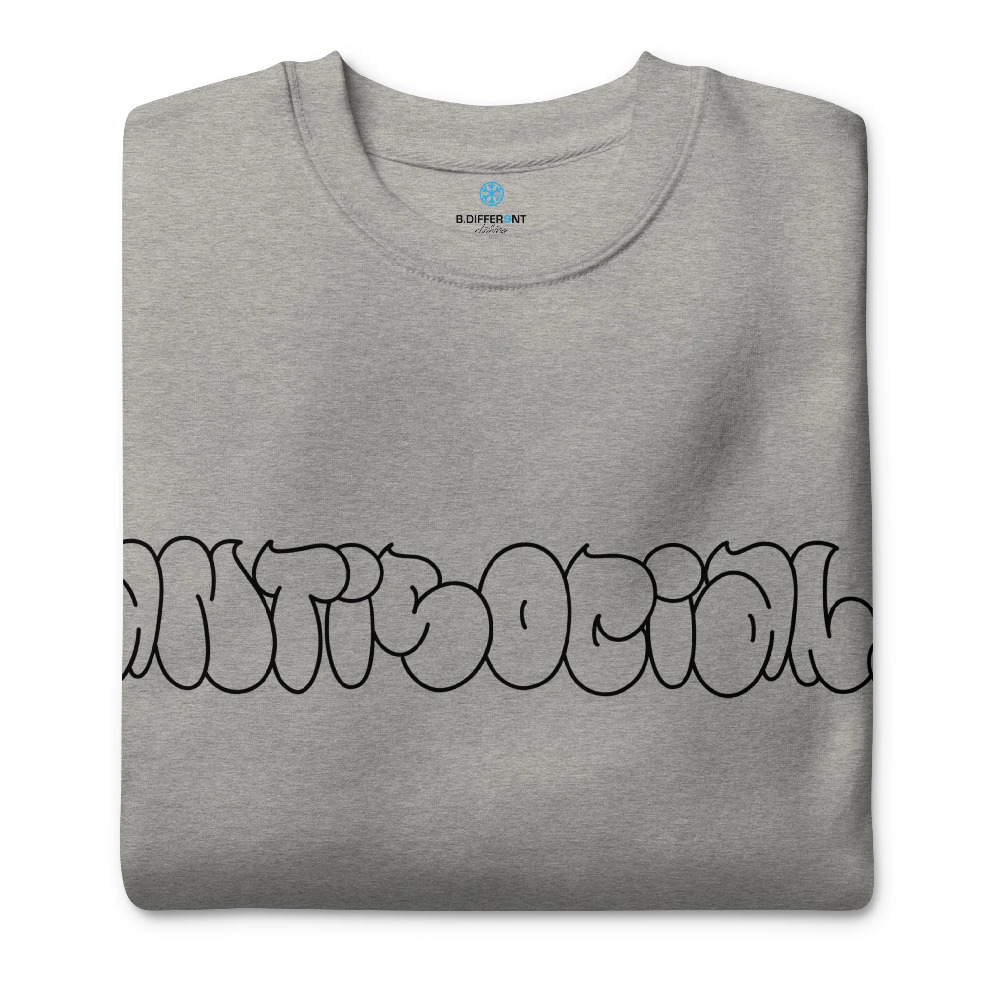 Antisocial Graffiti Hollow Sweatshirt - Image 39