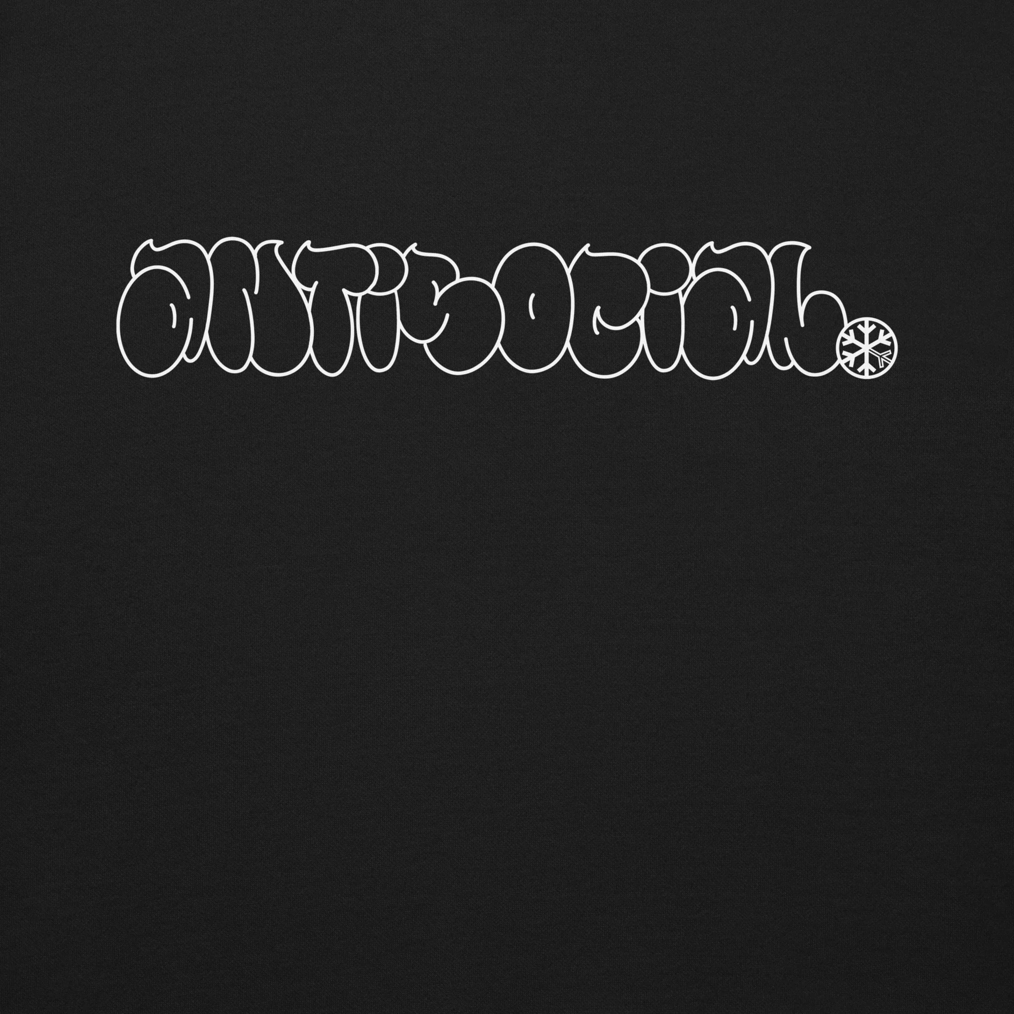 Antisocial Graffiti Hollow Sweatshirt - Image 8