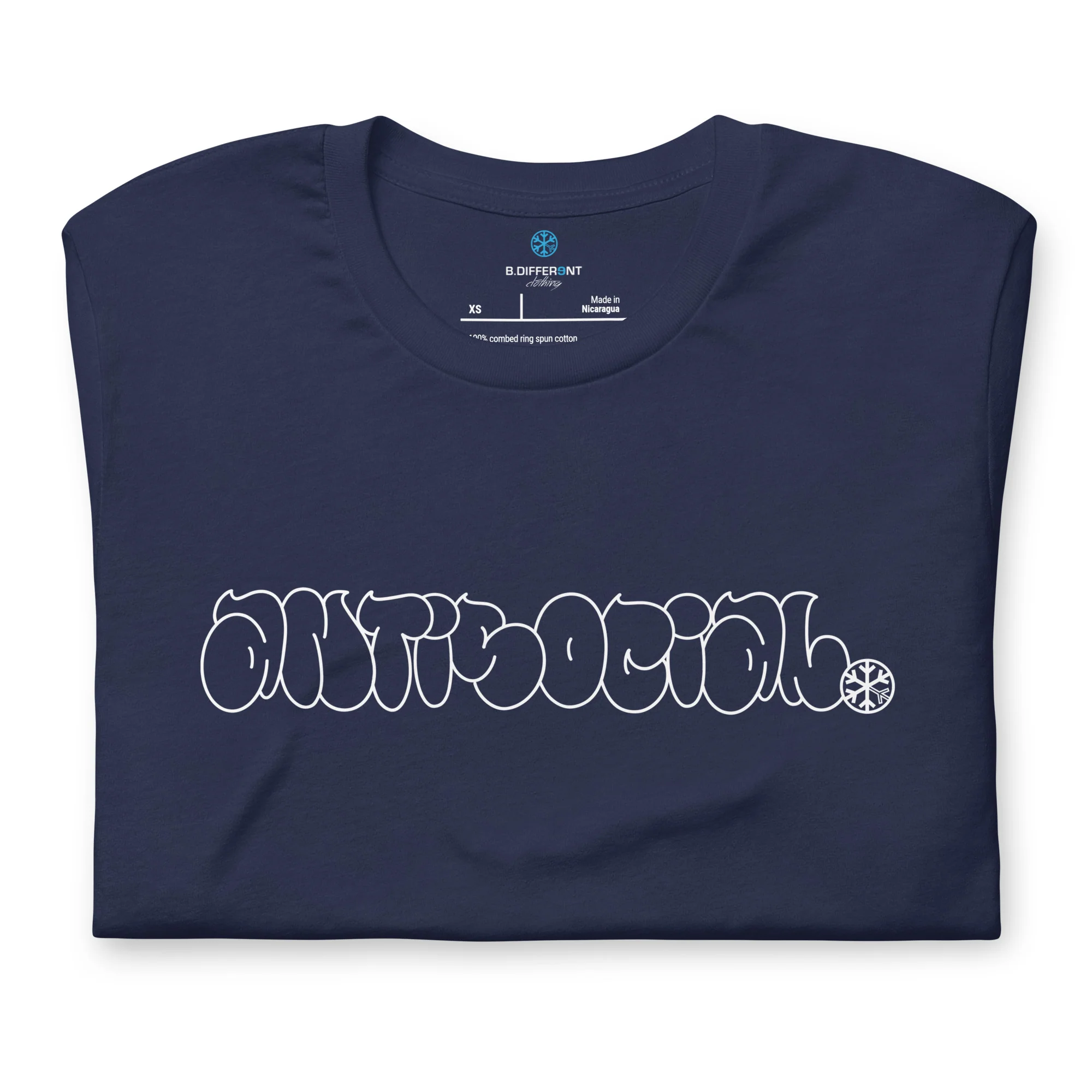 Antisocial Graffiti Hollow Tee - Image 10