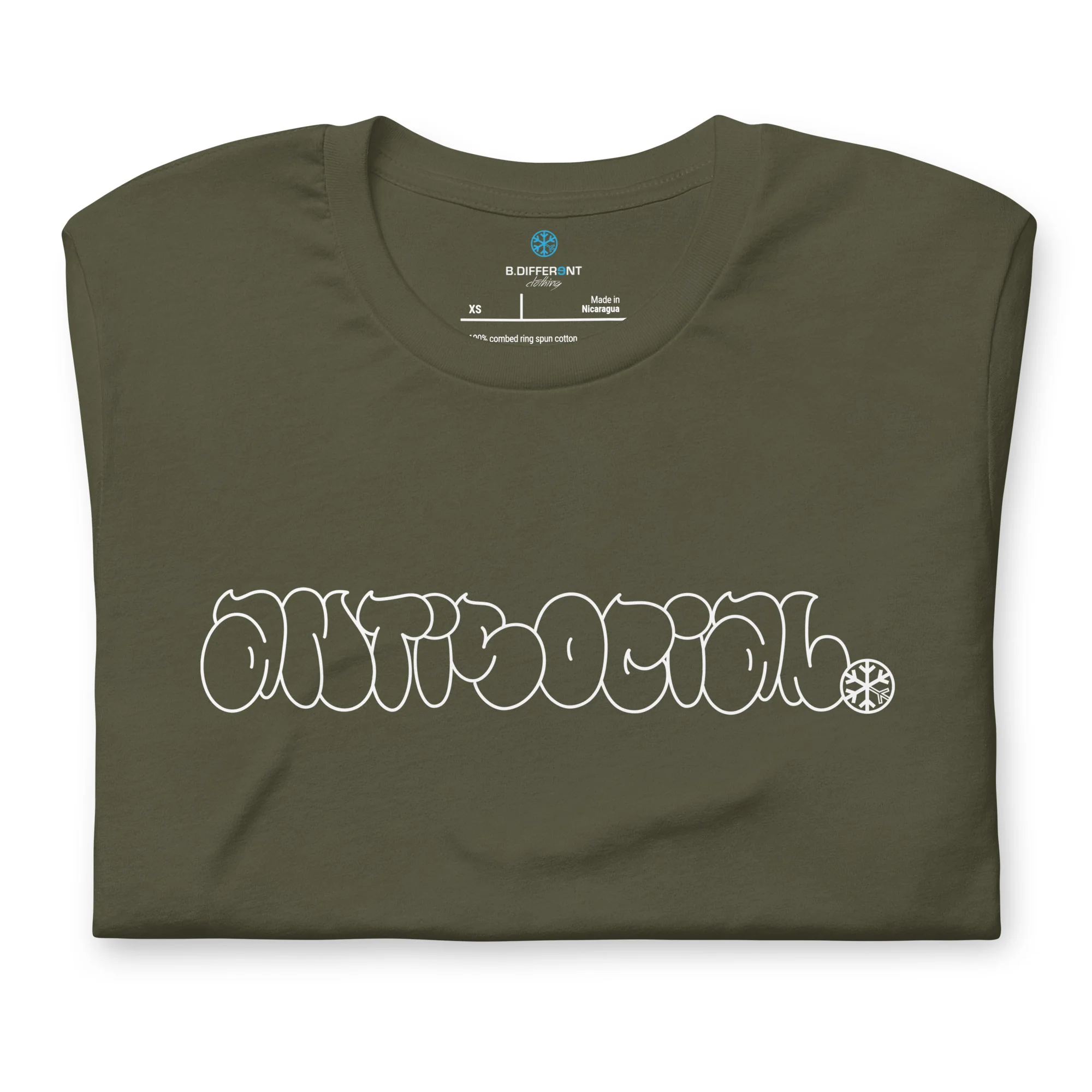 Antisocial Graffiti Hollow Tee - Image 16