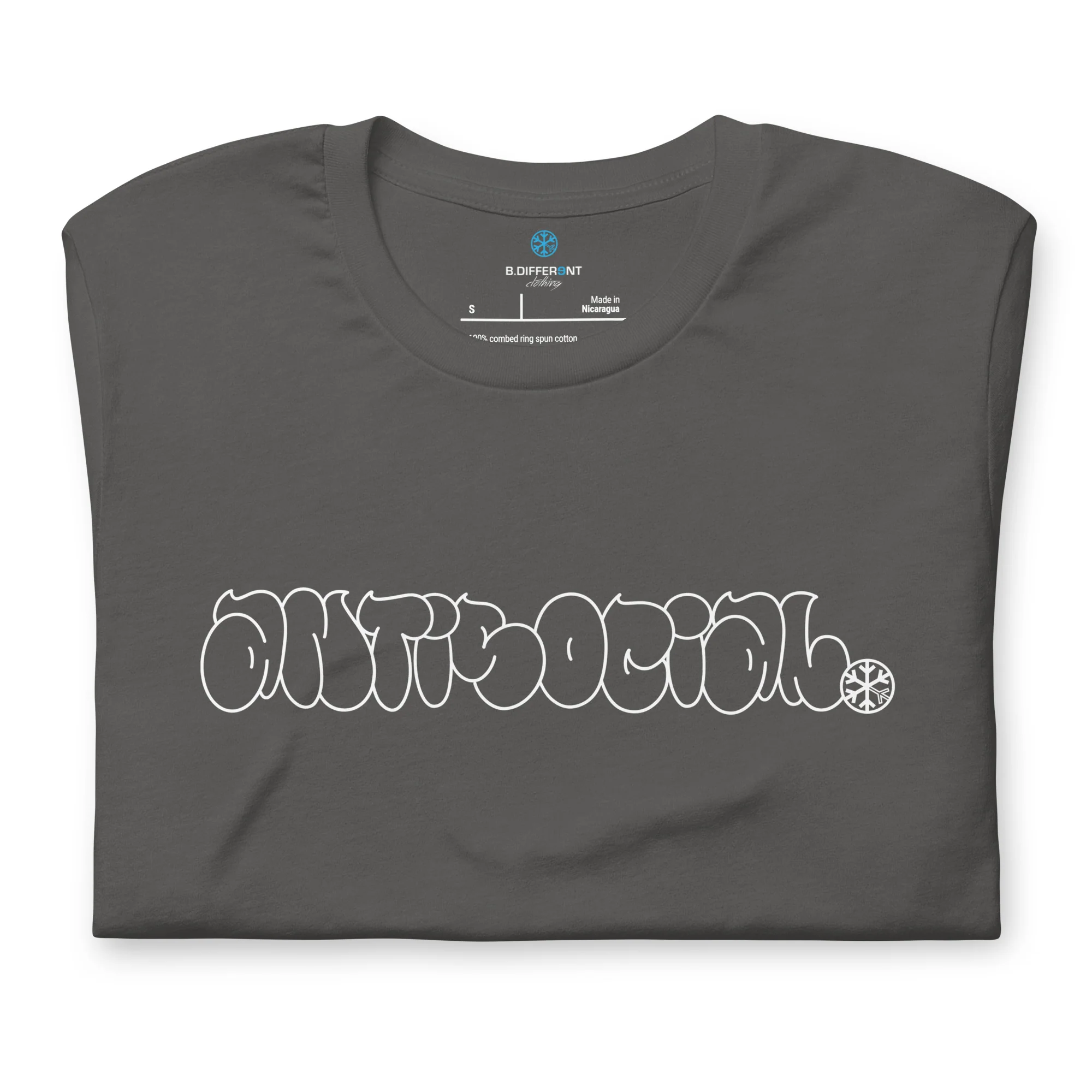Antisocial Graffiti Hollow Tee - Image 22