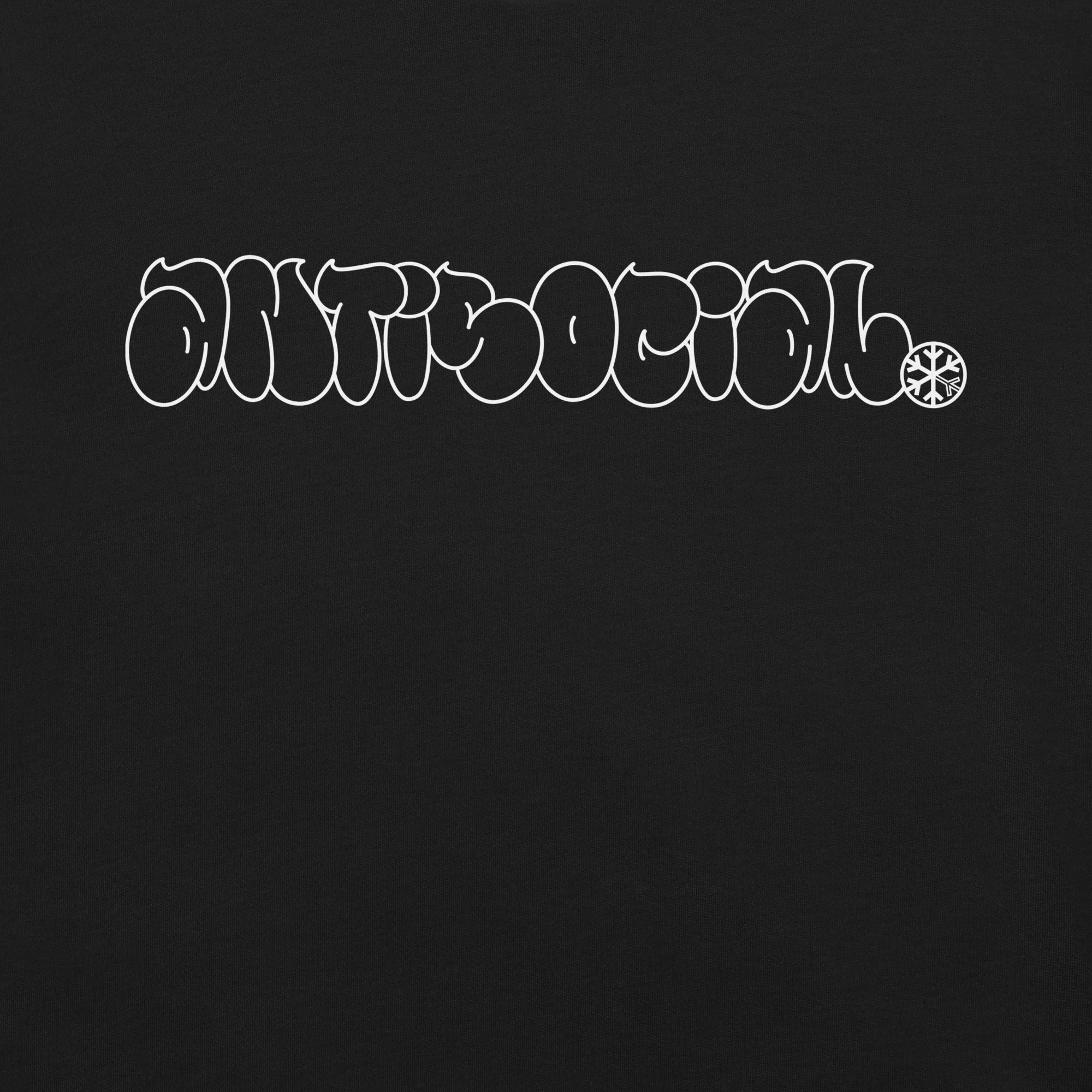 Antisocial Graffiti Hollow Tee - Image 3